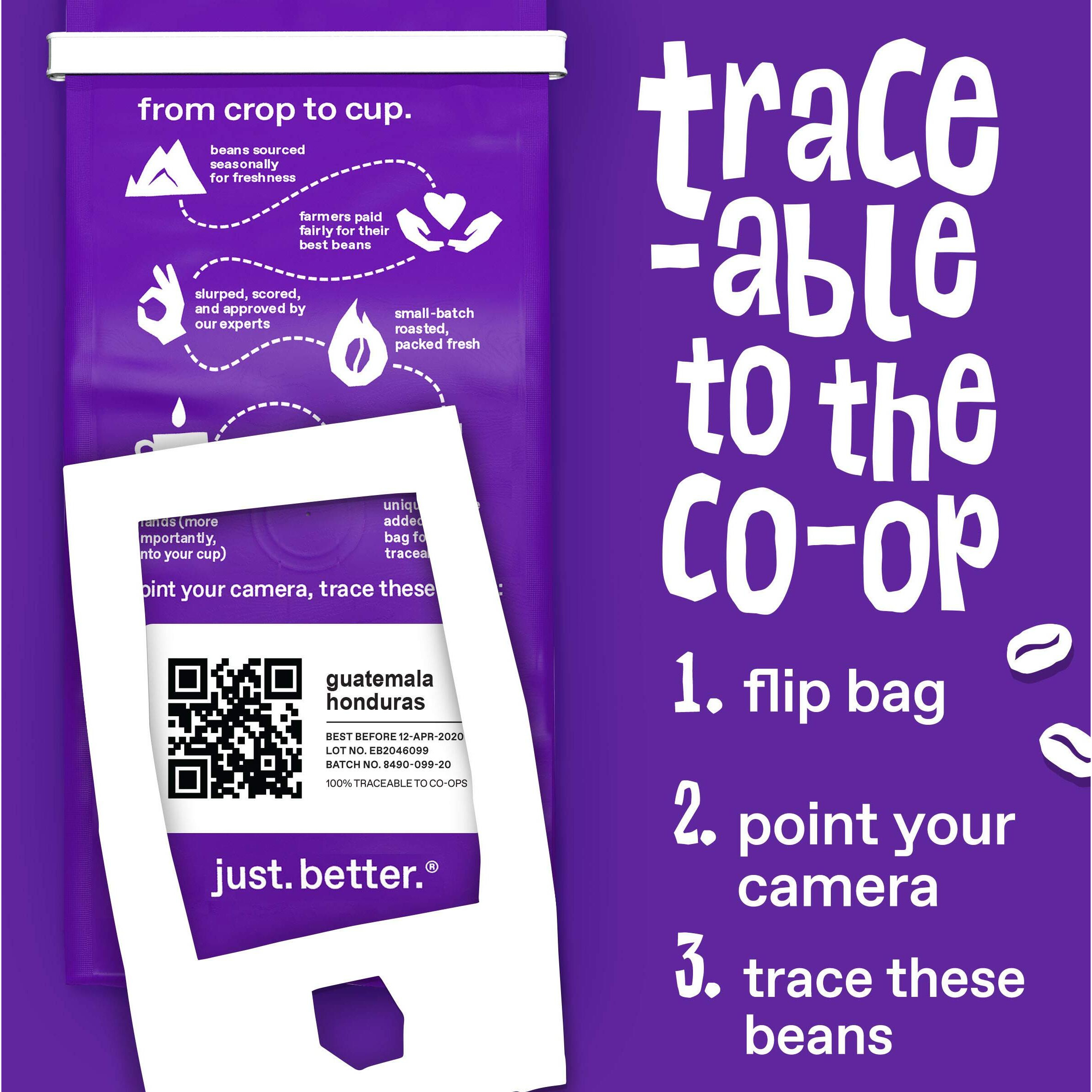 Ethical Bean Fairtrade Organic Coffee, Lush Medium Dark Roast, Ground Coffee Beans- 100% Arabica Coffee (8 Oz Bag), 0.5 Pound (Pack Of 1)