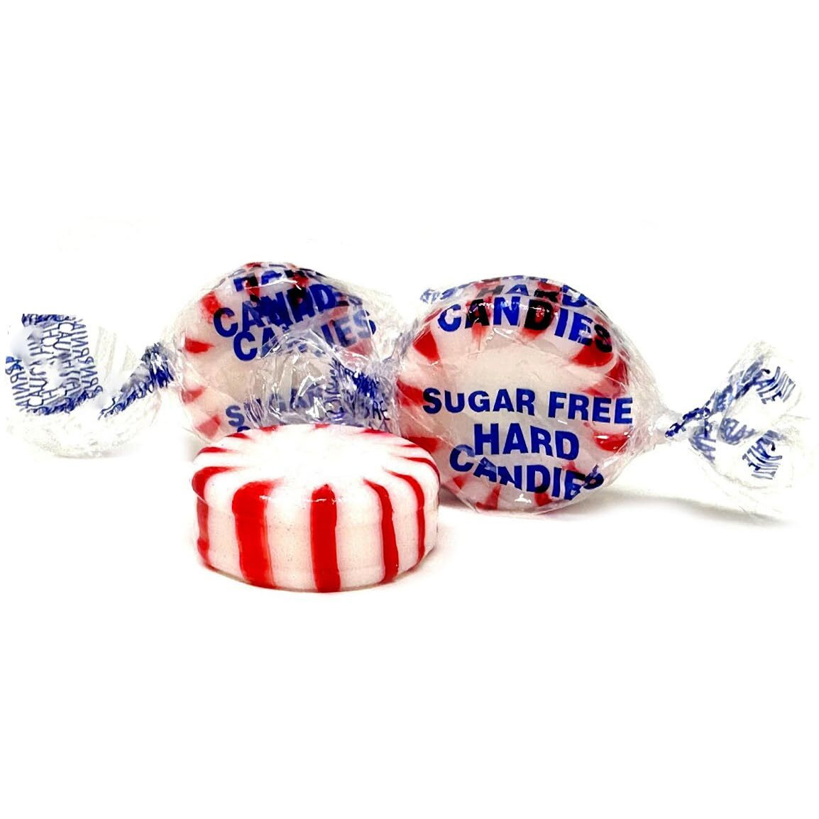 Sweetgourmet Sugar-Free Peppermint Wrapped Hard Candy | 3 Pounds