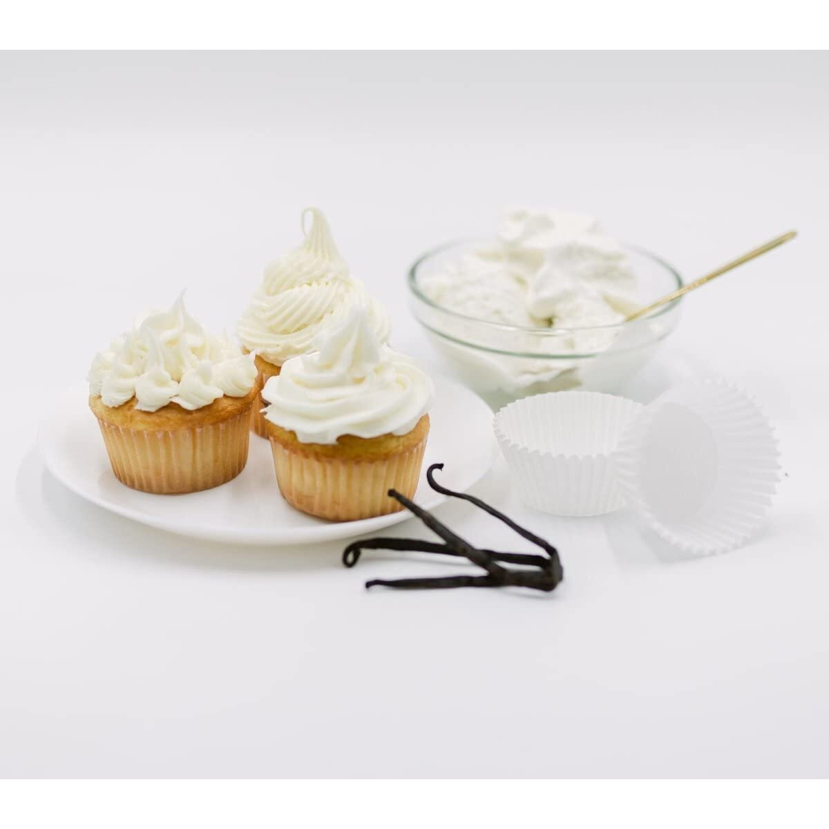 Prodough High Protein- Gluten Free Cupcake Mix, Low Carb, 13G Of Protein Per Cupcake, No Added Sugars, Keto Friendly, Makes 12, Healthy Dessert (Vanilla)