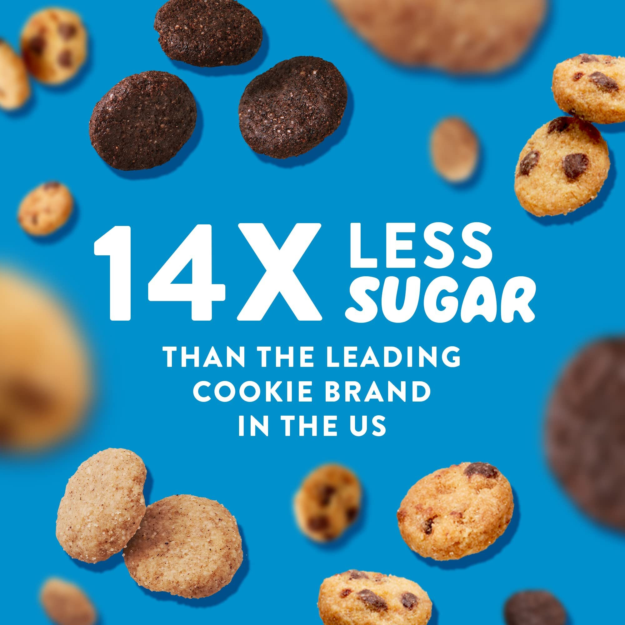Highkey Sugar Free Cookies Variety Pack - 6.75Oz Keto Snacks Zero Carb No Sugar 3-Pack Chocolate Chip Cookie, Snickerdoodle, Brownie Bites Low Carb Gluten Free Diabetic Snack Diet Friendly Food Sweets