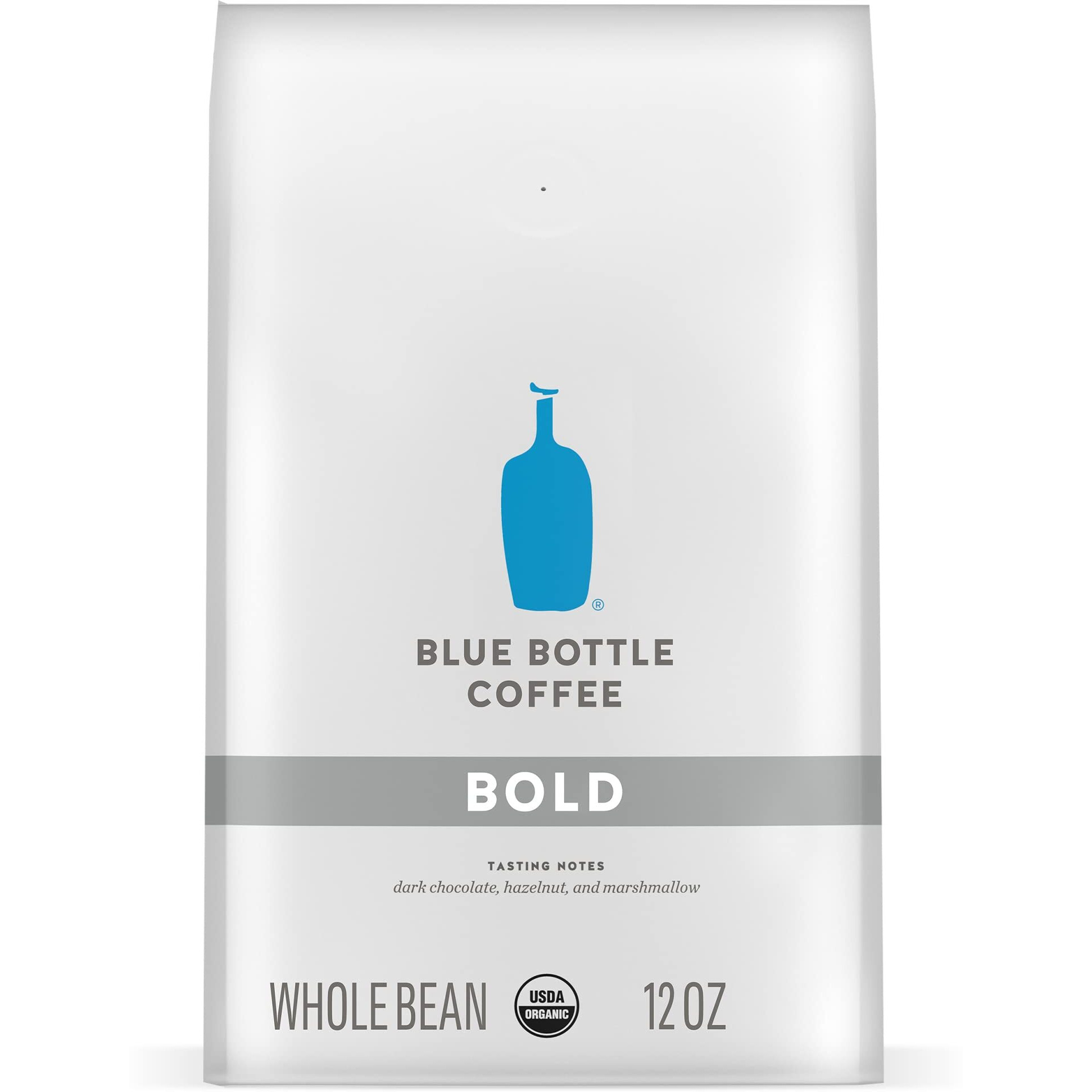 Blue Bottle Whole Bean Organic Coffee, Bold, Dark Roast, 12 Ounce Bag (Pack Of 1)