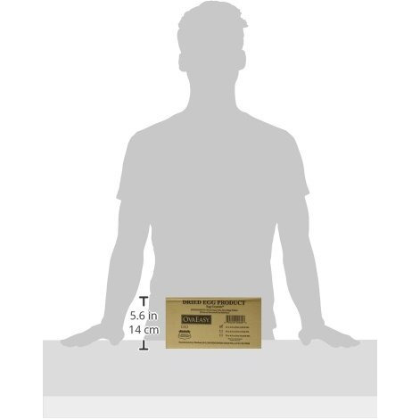 Ova Easy Dehydrated Egg Crystals, 4.5Oz Bag, 12Ct