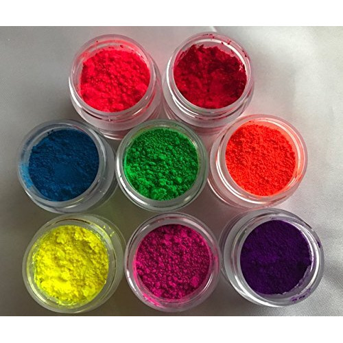 Oh Sweet Art - Edible Petal Dust - For Decorating Cakes, Cupcakes, Cake Pops, & More - Kosher, Food-Grade Coloring - Neon Set X 8 Units Each Jar 4 Grams