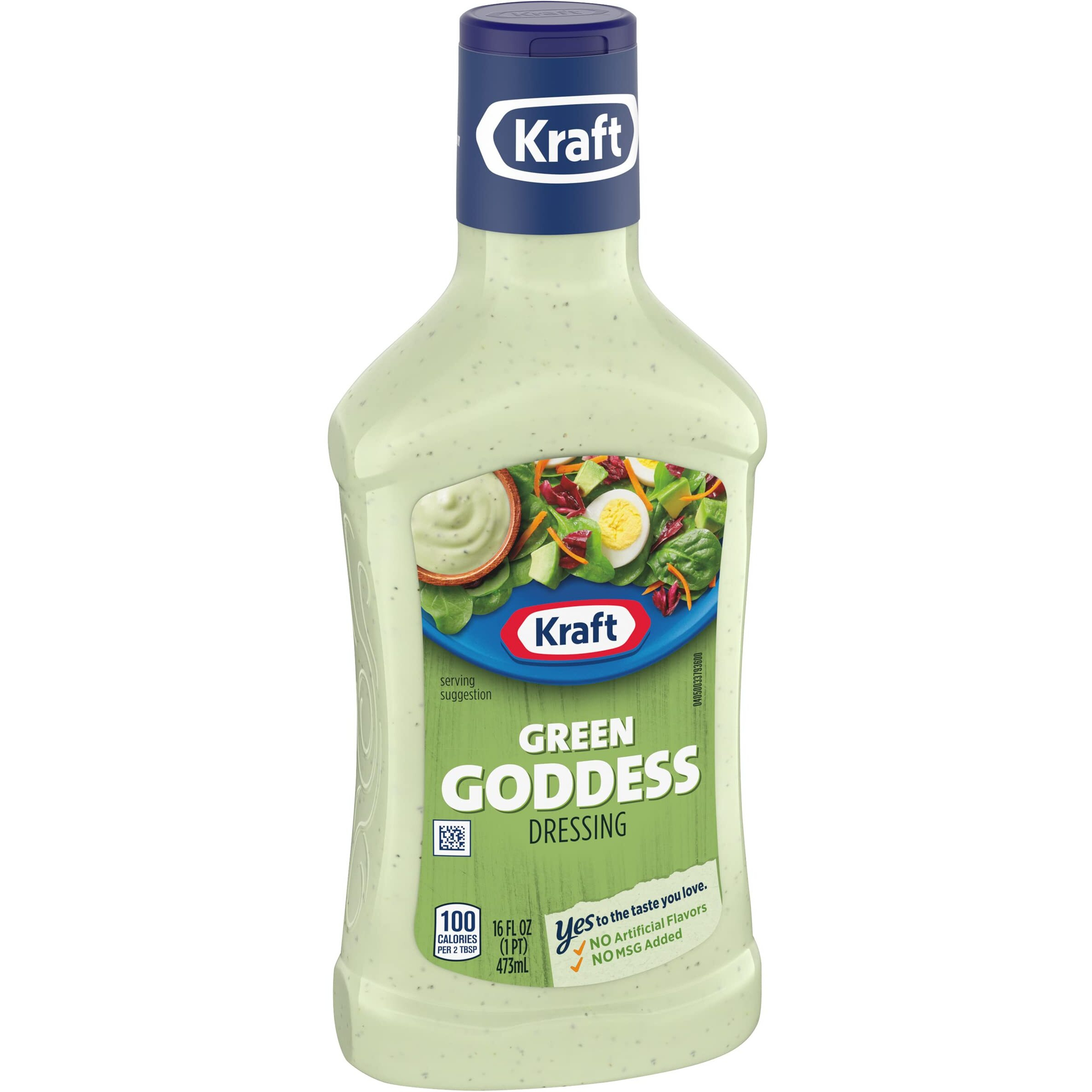 Kraft Green Goddess Salad Dressing (6 Ct Pack, 16 Fl Oz Bottles)