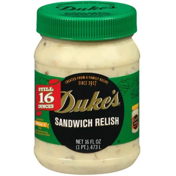 Duke's Sandwich Relish, 16 Oz, (3 Pack)