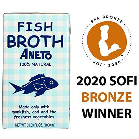 Aneto 100% Natural Fish Broth (3 Pack)