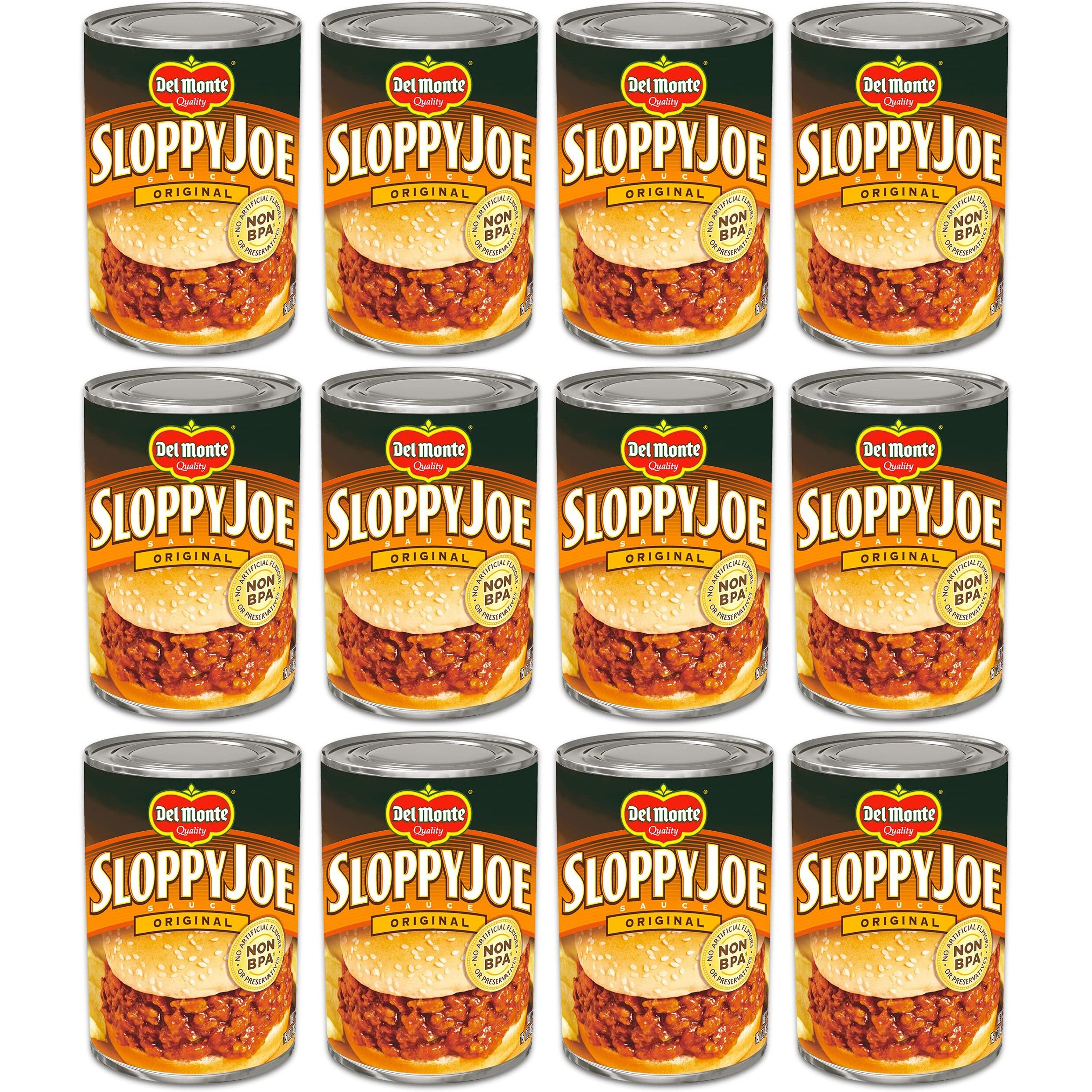 Del Monte Regular Sloppy Joe Sauce, 15-Ounce (Pack Of 12)