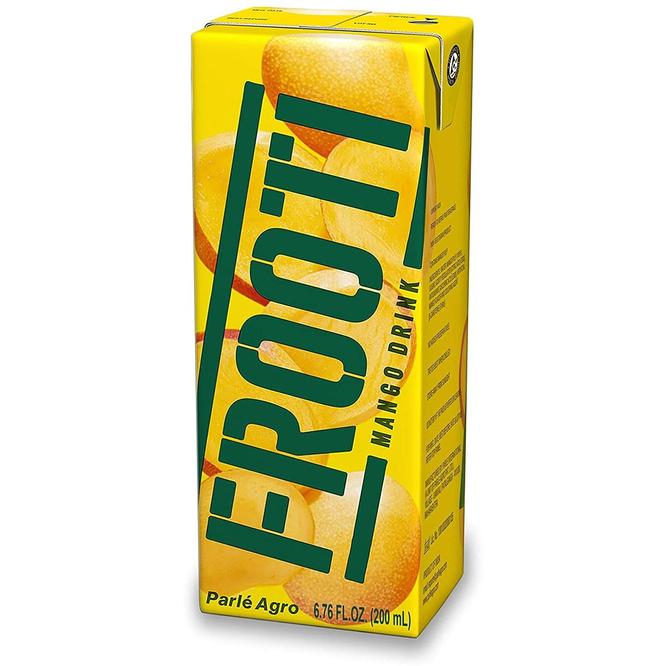 Parle Frooti Mango Drink 200Ml - Pack Of 27