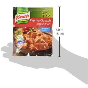 Knorr Fix Gulasch With Bellpeppers (Paprika-Gulsch Zigeuner Art) (Pack Of 4)
