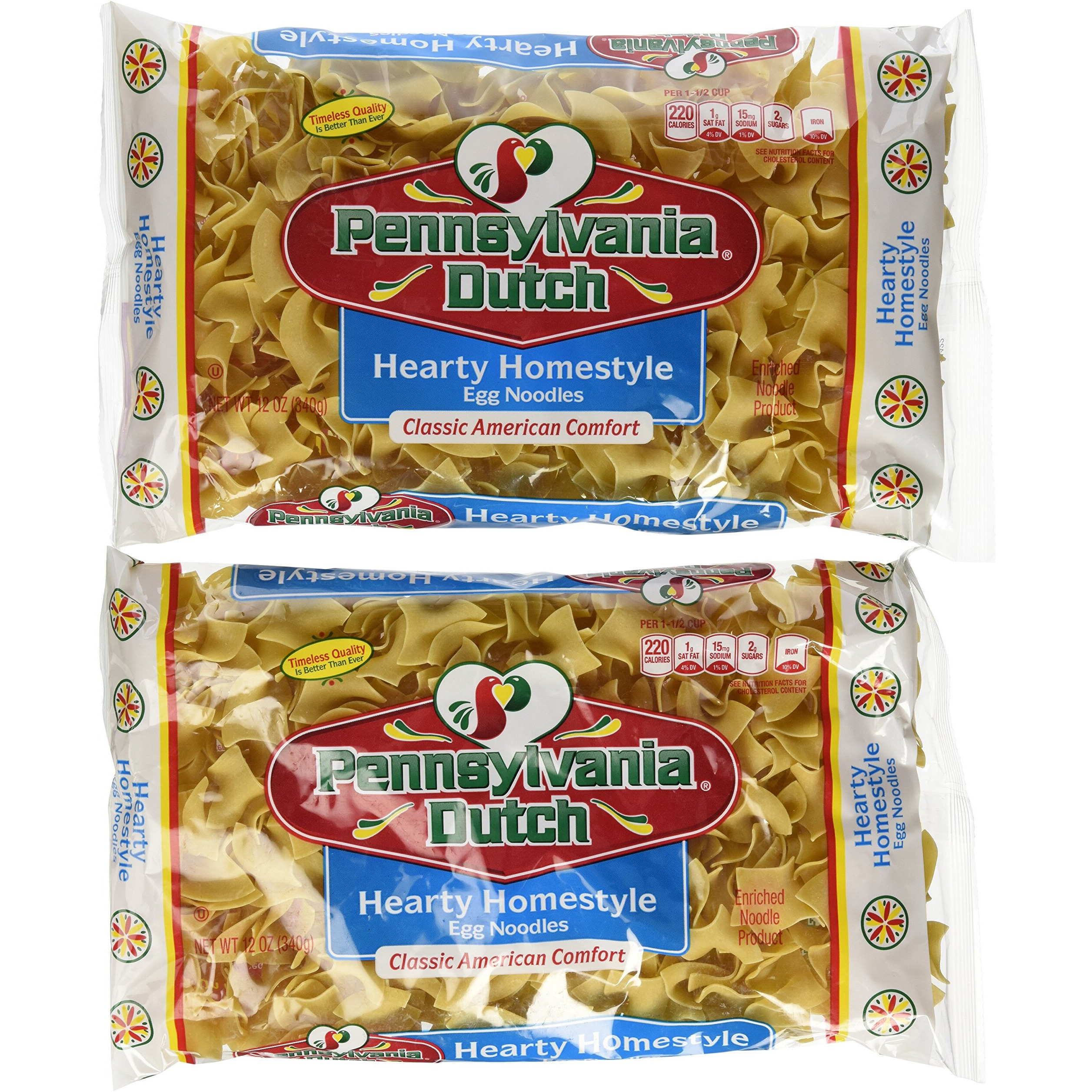 Pennsylvania Dutch Hearty Homestyle Egg Noodles, 12 Oz. Bag (Quantity Of 2)