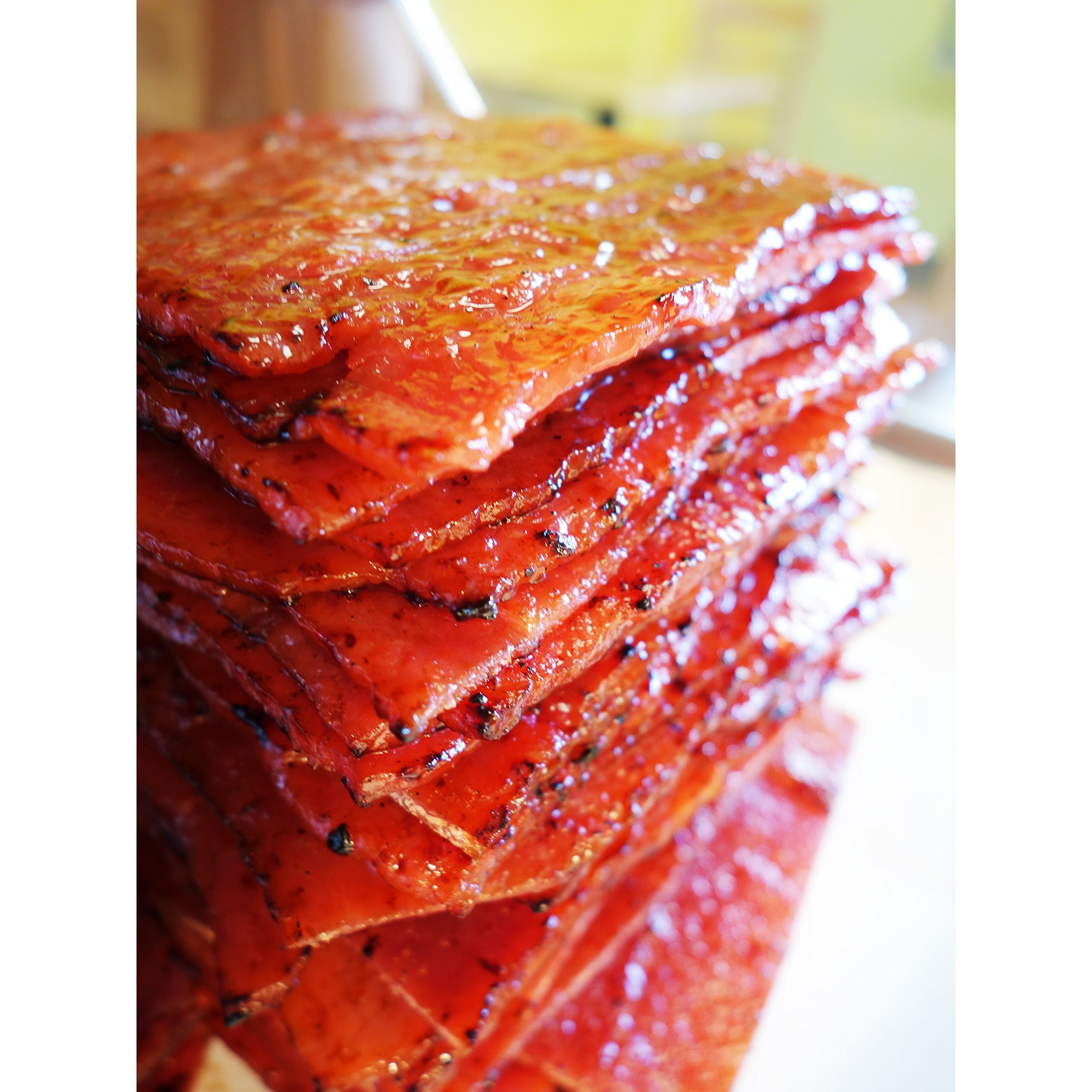 Singapore Street Food, Fire-Grilled Pork Jerky (Original Flavor 12Oz) *Grilled Fresh To Your Order *Shipped The Same Day - L.A. Times "&quotHandmade Gift"" Winner