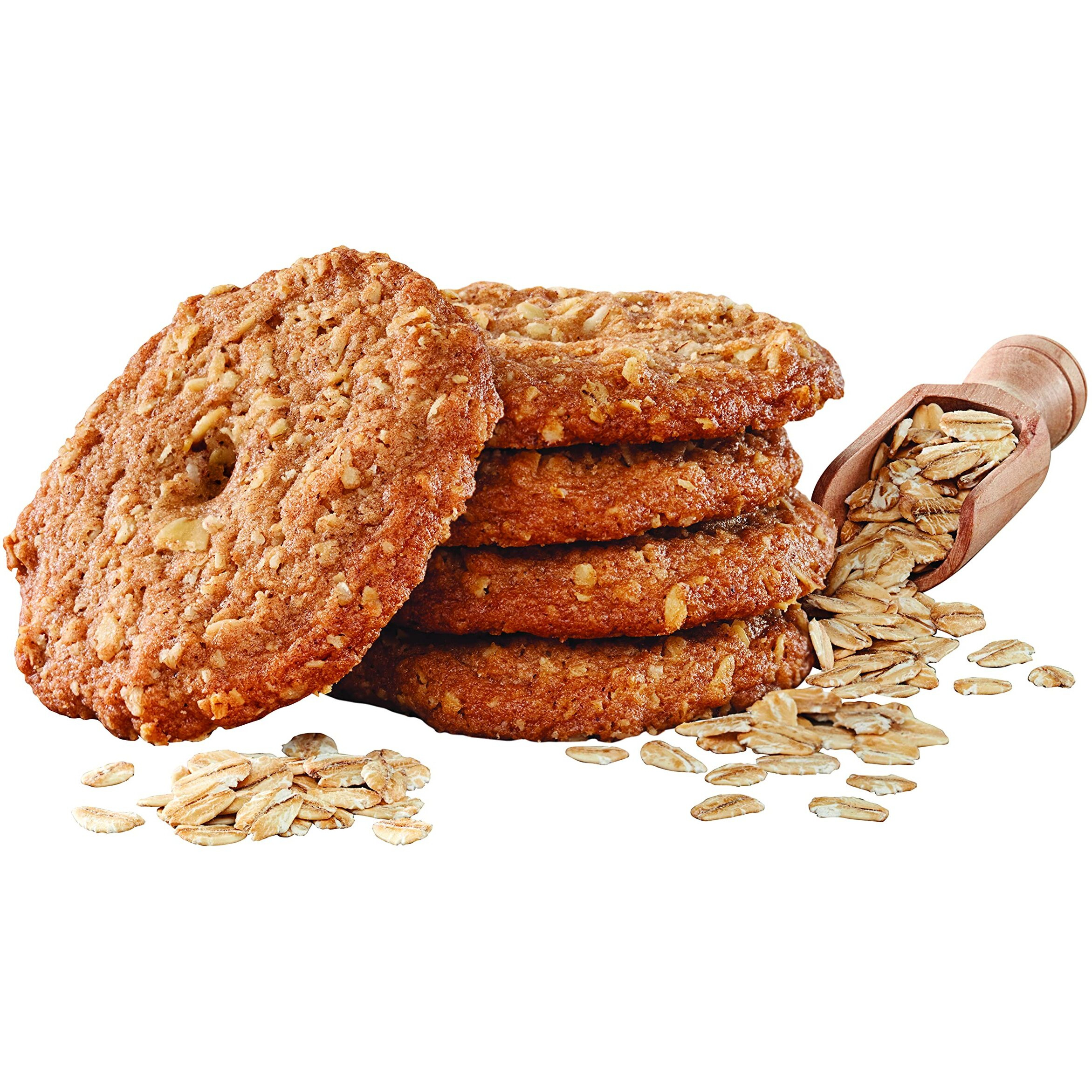 Voortman Bakery, Sugar Free Oatmeal Cookies, 8 Oz. Bag, Pack Of 4 -Delicious Sugar Free Cookiemade With Real Ingredients, Perfect For Snacktime, Lunches And More