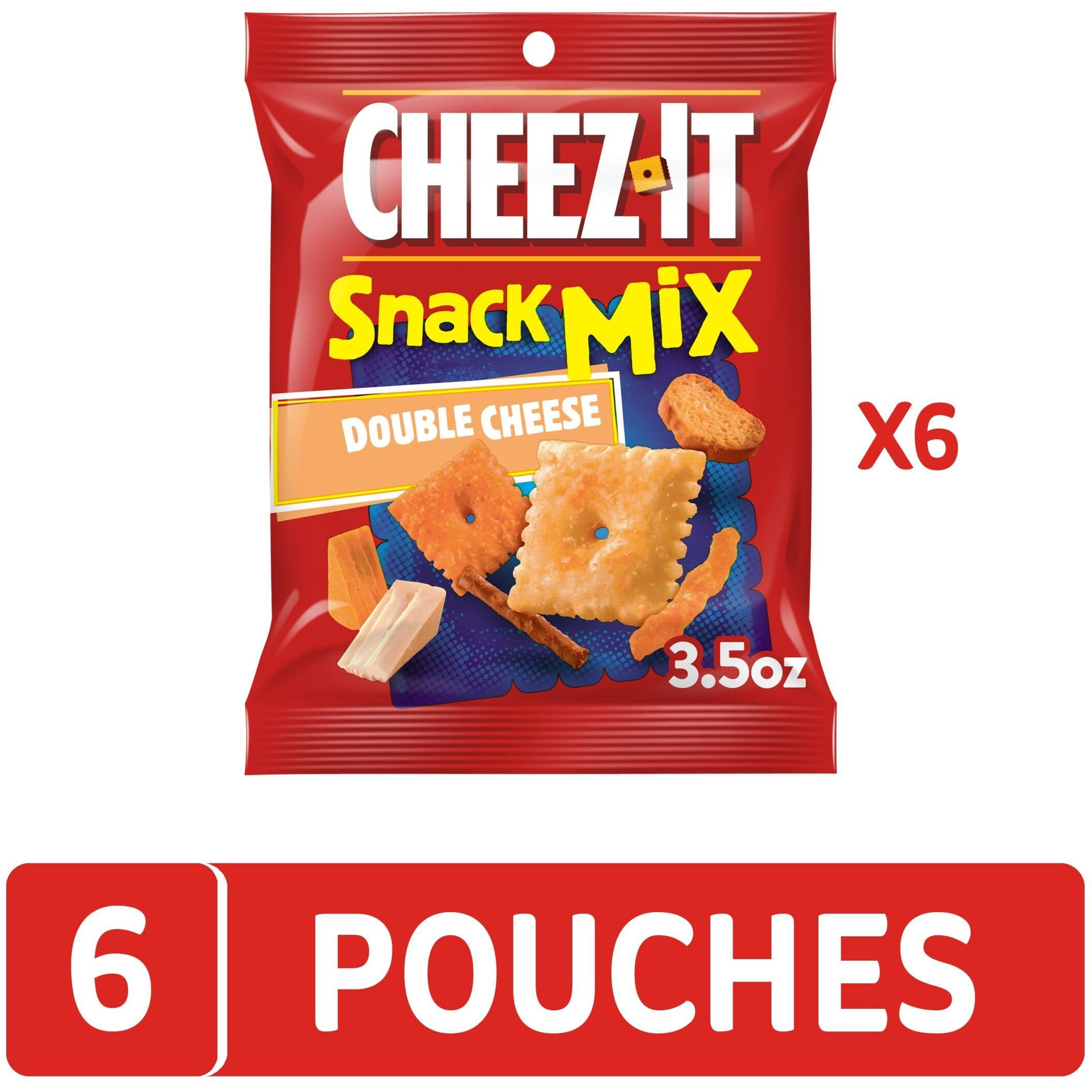 Cheezit Snack Mix Double Cheese (Pack Of 6)