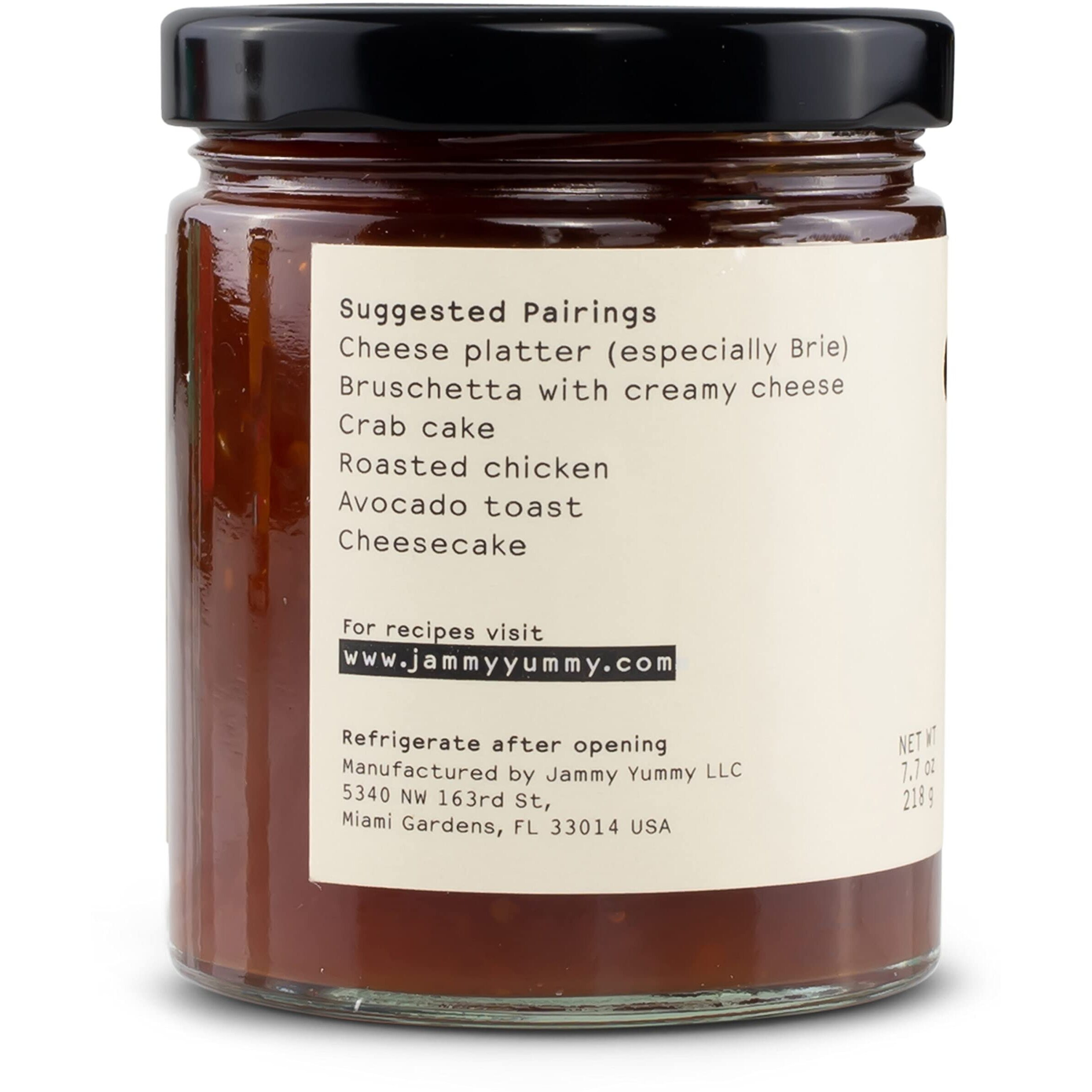 Jammy Yummy Jams (8Oz Jar, Tomato)