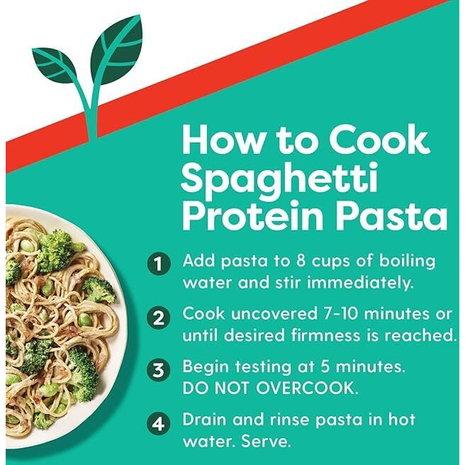 Ancient Harvest Gluten Free Plant-Based High Protein Vegan Pasta, Green Lentil And Quinoa Spaghetti, 8 Ounce (Pack Of 6)