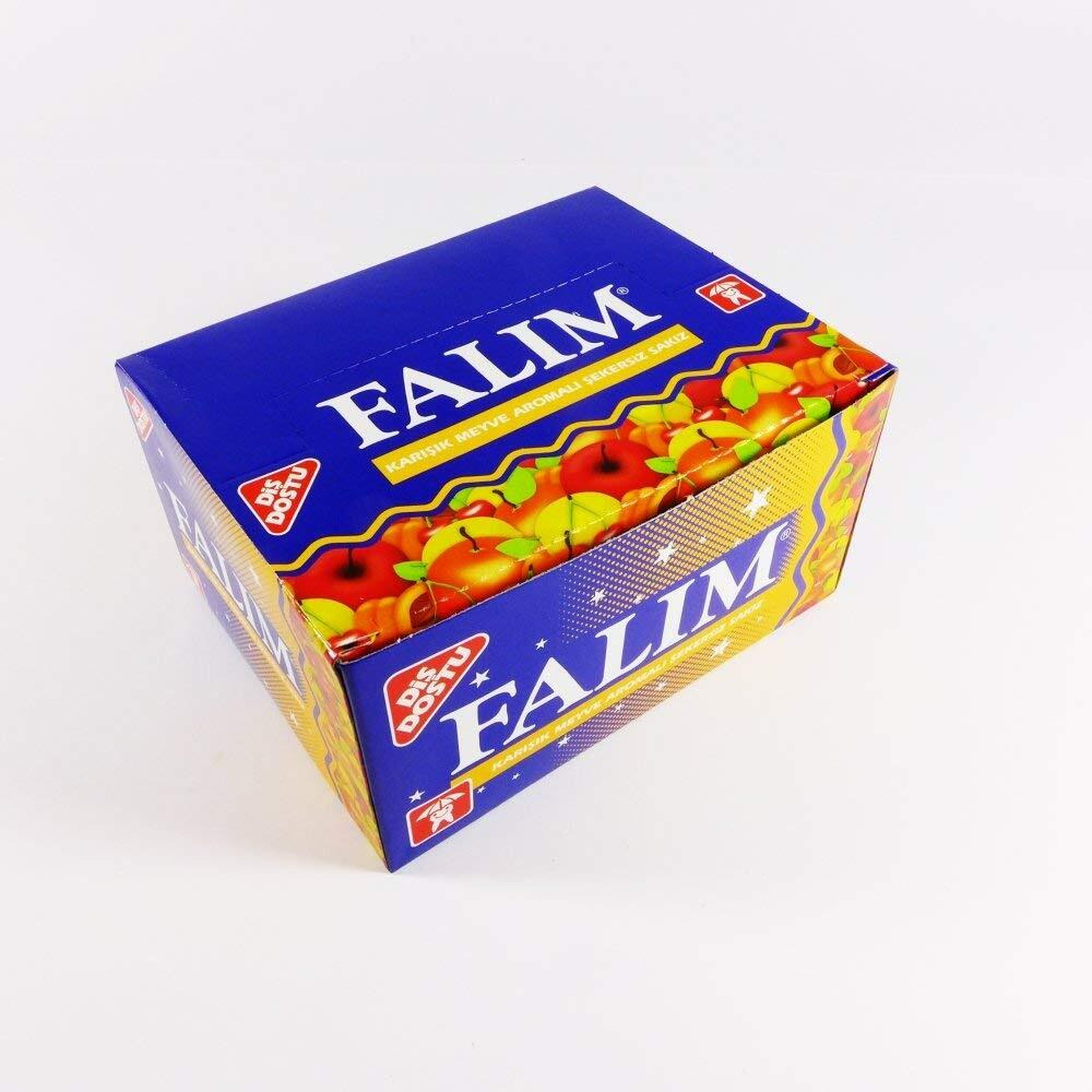 Sugarless Falim Plain Gum Fruit Mix Flavoured (Individually Wrapped 100 Pieces)
