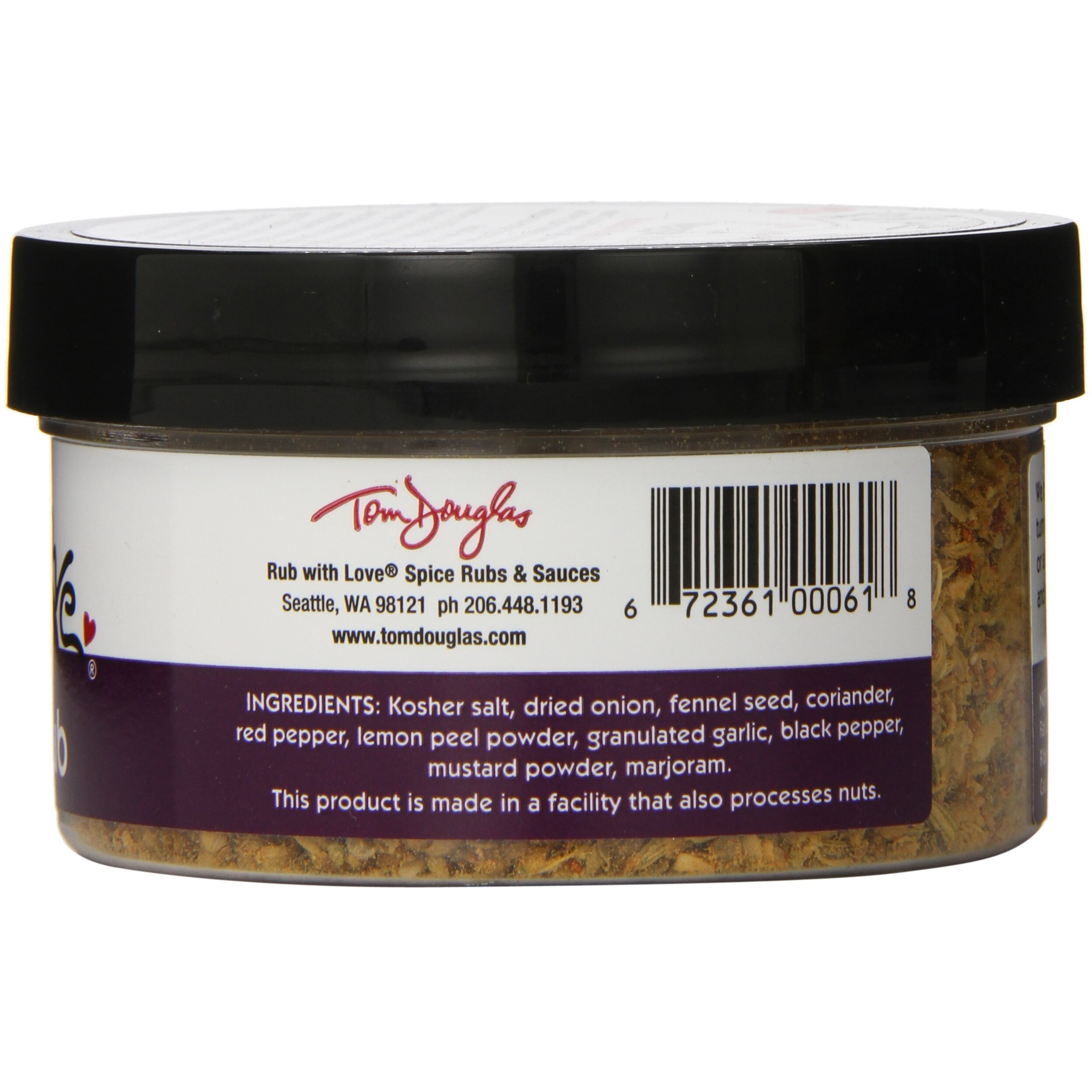 Rub With Love By Tom Douglas (Veggie, 3.5 Oz)