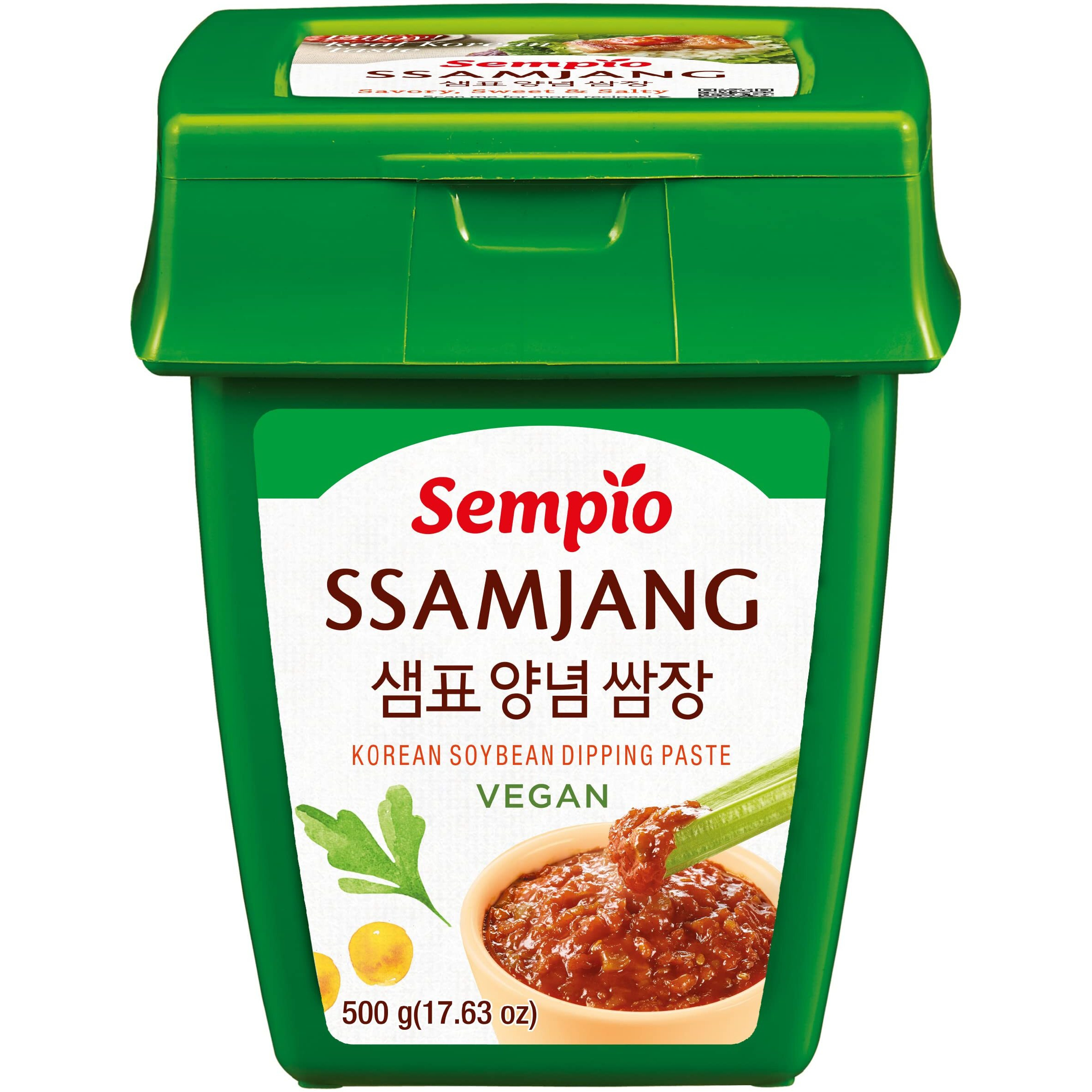 Sempio Korean Soybean Dipping Paste, Korean Bbq Sauce, Vegan Ssamjang 500G