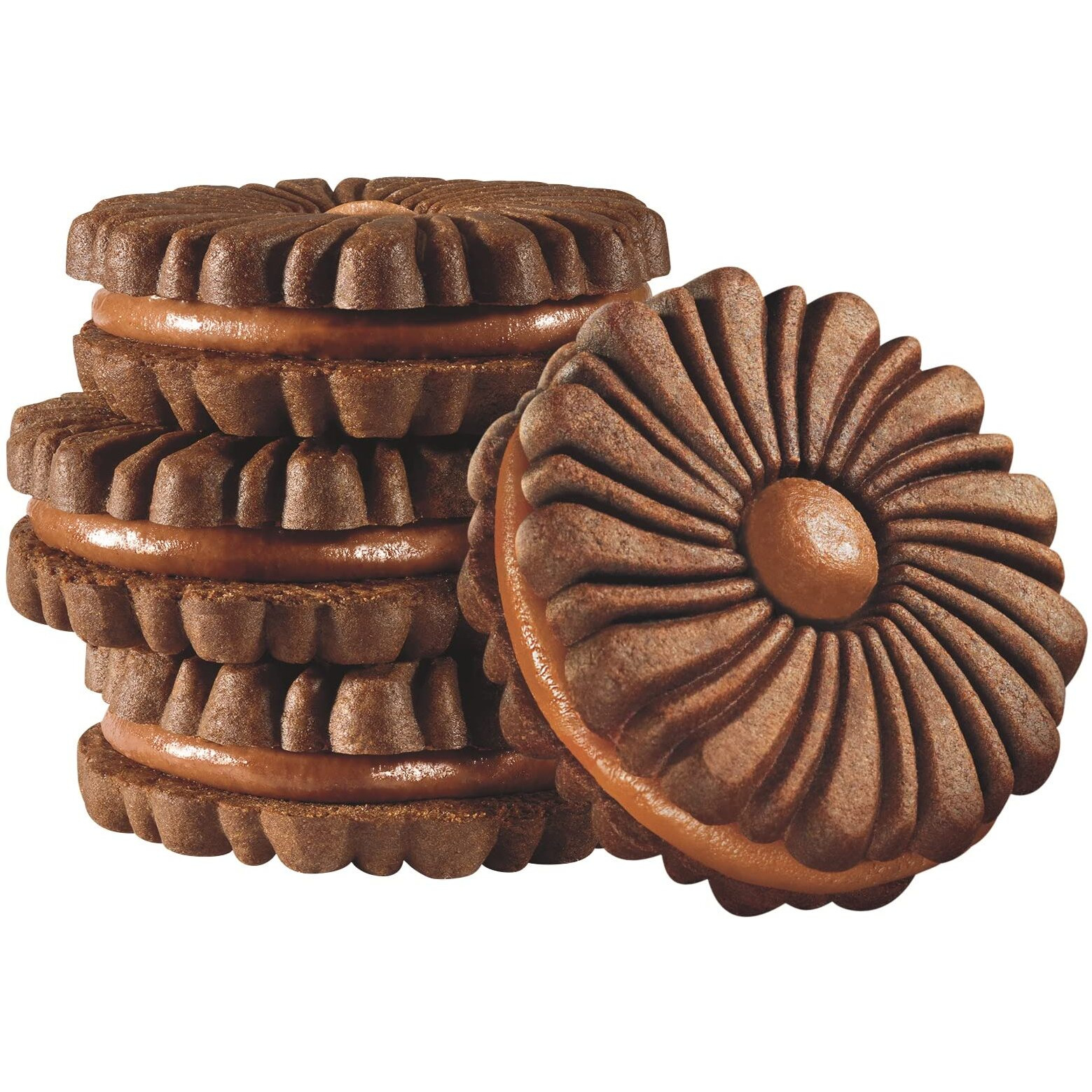 Dare Fudge Chocolate Crme Cookies - Made With Real Chocolate, Peanut Free - 10.2 Ounces (Pack Of 12)