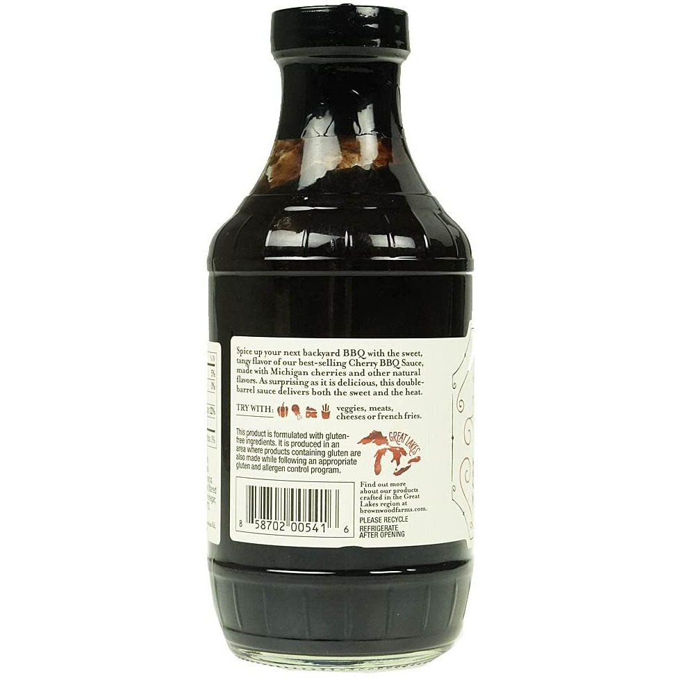Brownwood Farms Cherry Bbq Sauce, 20 Oz