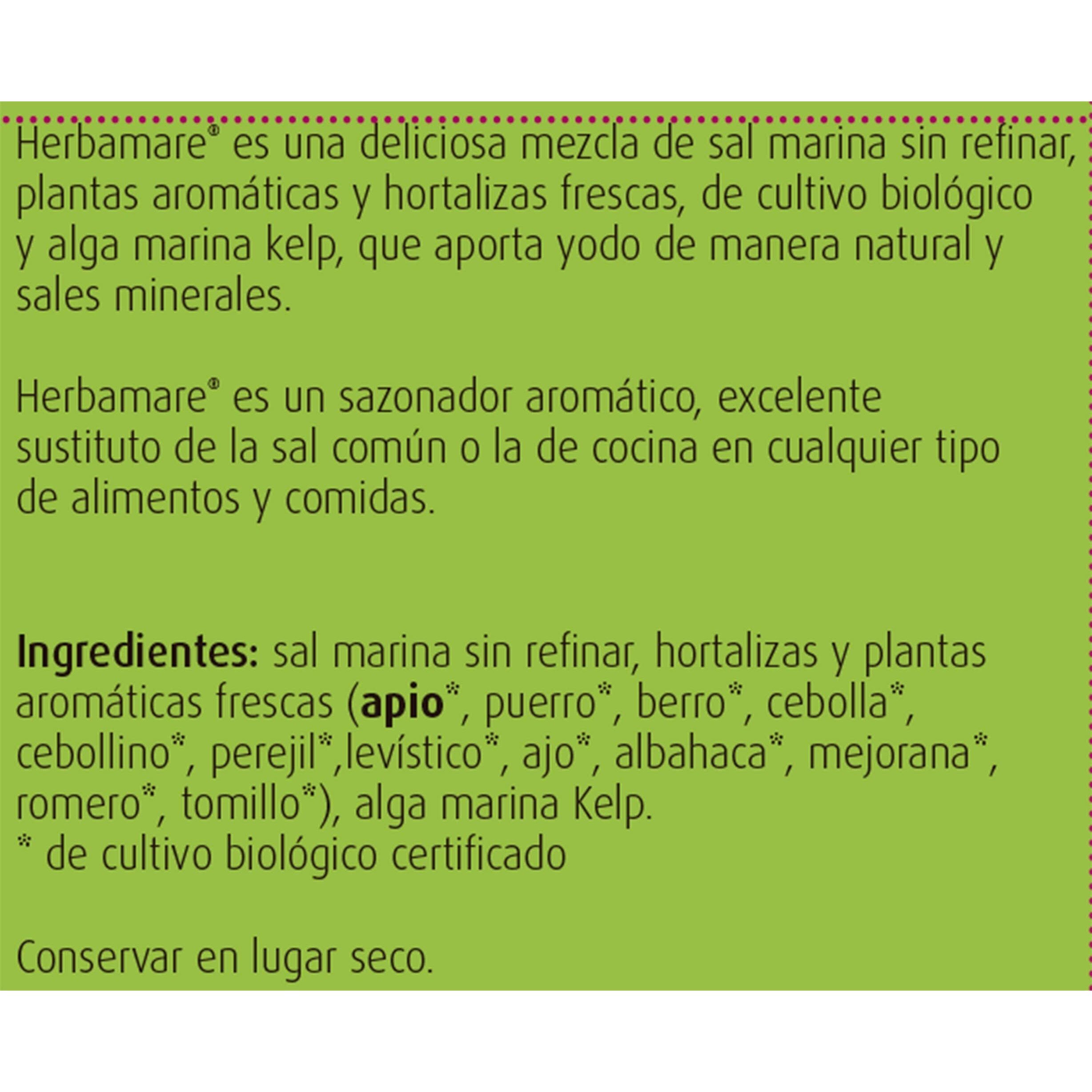 A.Vogel - Herbamare Sea Salt, Herbs And Vegetables - 250G