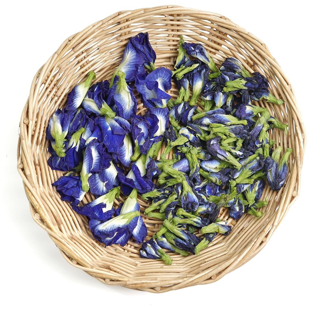 Ancient Herb Premium Dried Butterfly Pea Flower For Blue & Purple Drinks And Food Coloring, Pea Flower Tea, Non-Gmo, Pure Natural Butterfly Pea Tea (35.27 Oz / 1000 G)