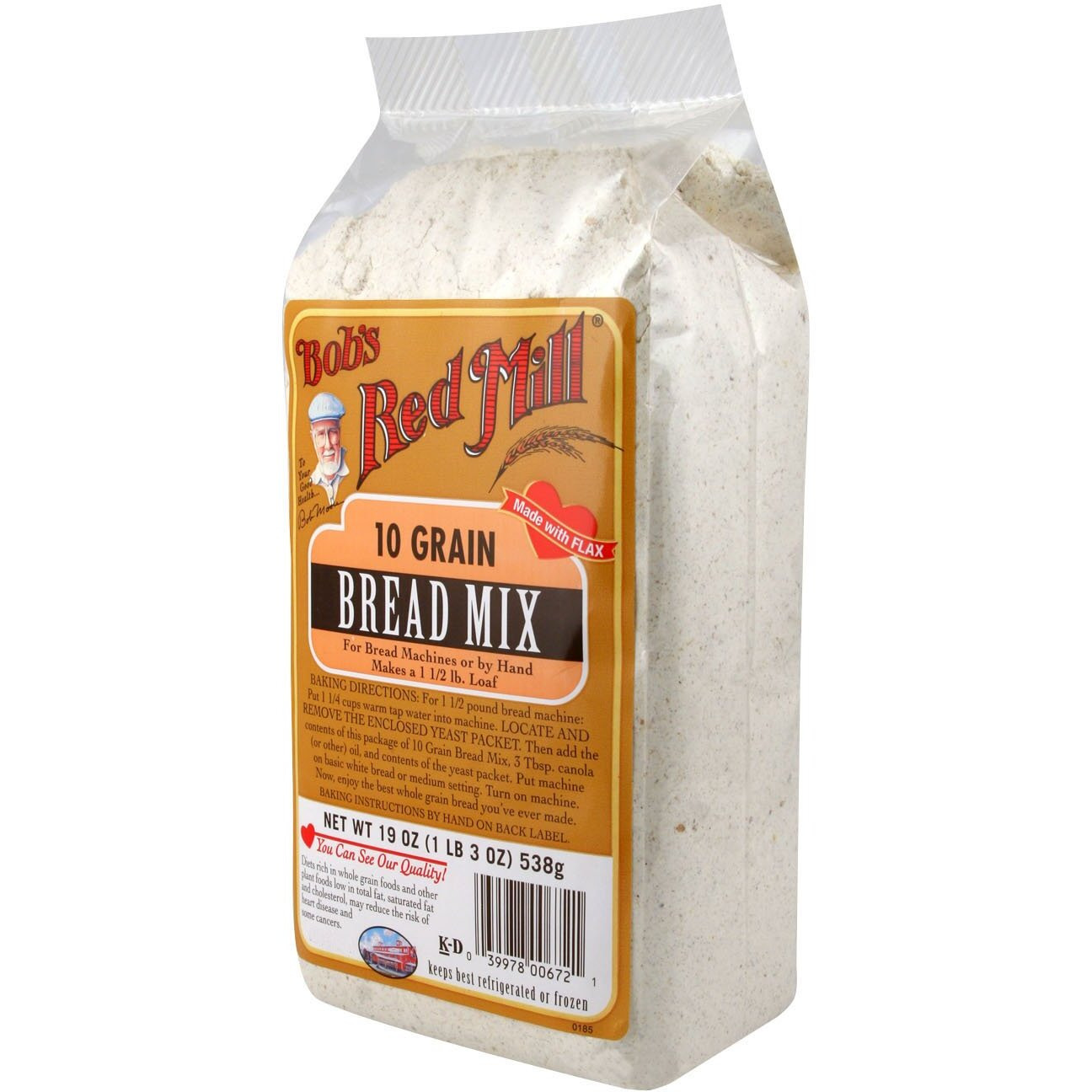 Bob's Red Mill 10 Grain Bread Mix, 19 Ounce