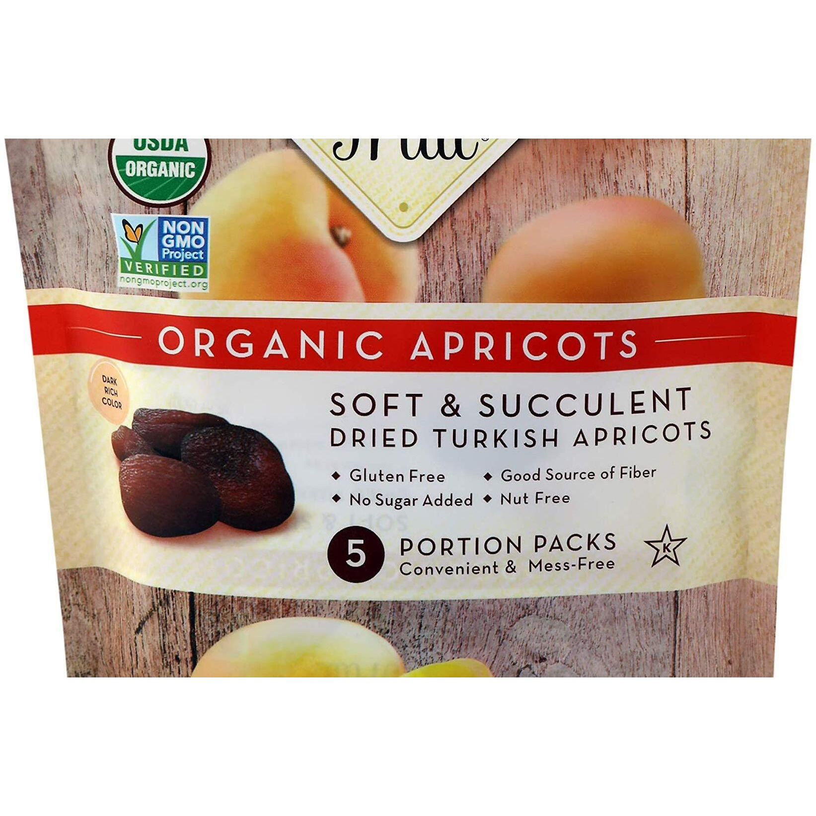 Sunny Fruit Organic Apricots, Soft And Succulent Dried Turkish Apricots