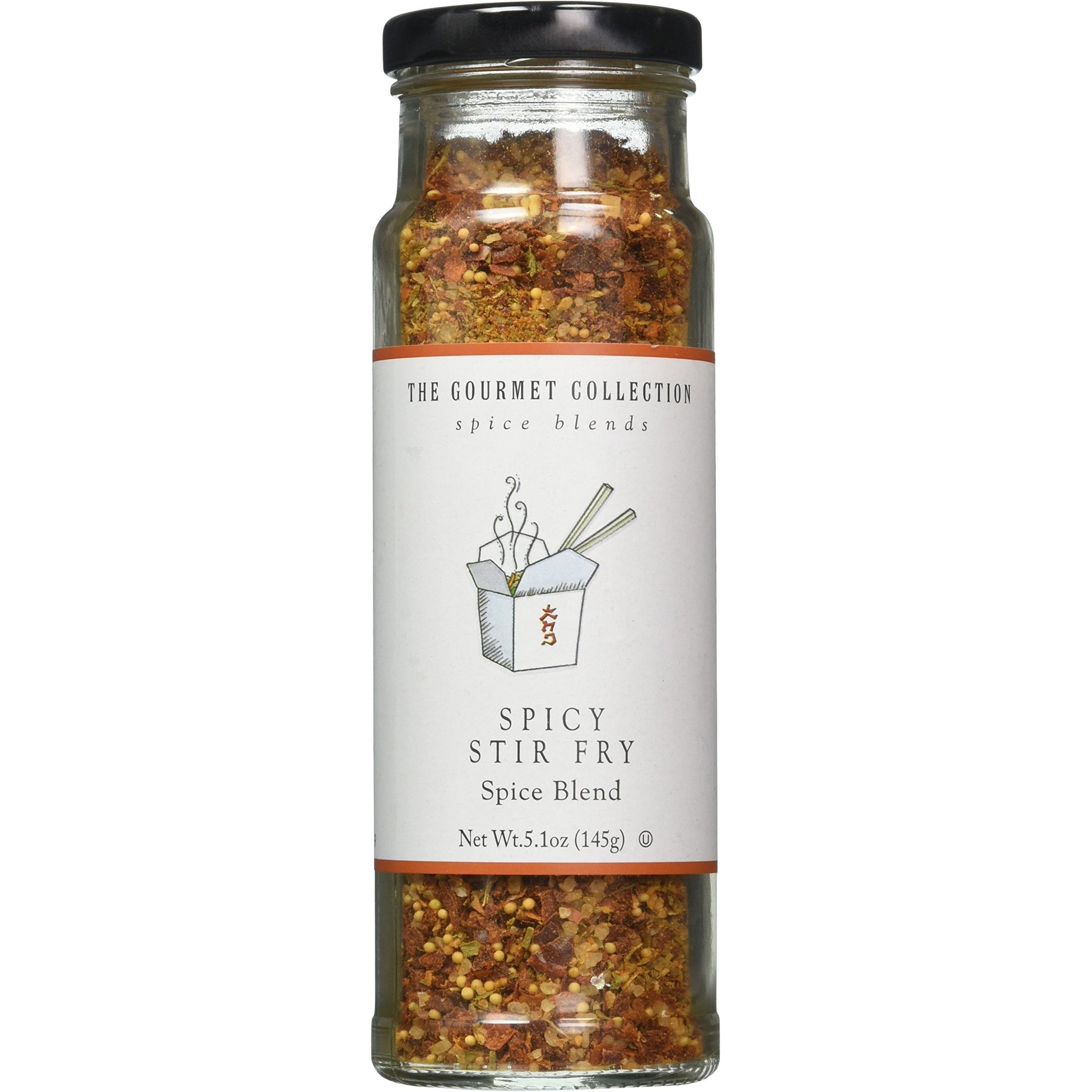 The Gourmet Collection Spice Blend - Spicy Stir Fry Seasoning Blend - Seasoning For Cooking Chicken, Beef, Vegetables Spicy Seasoning 156 Servings