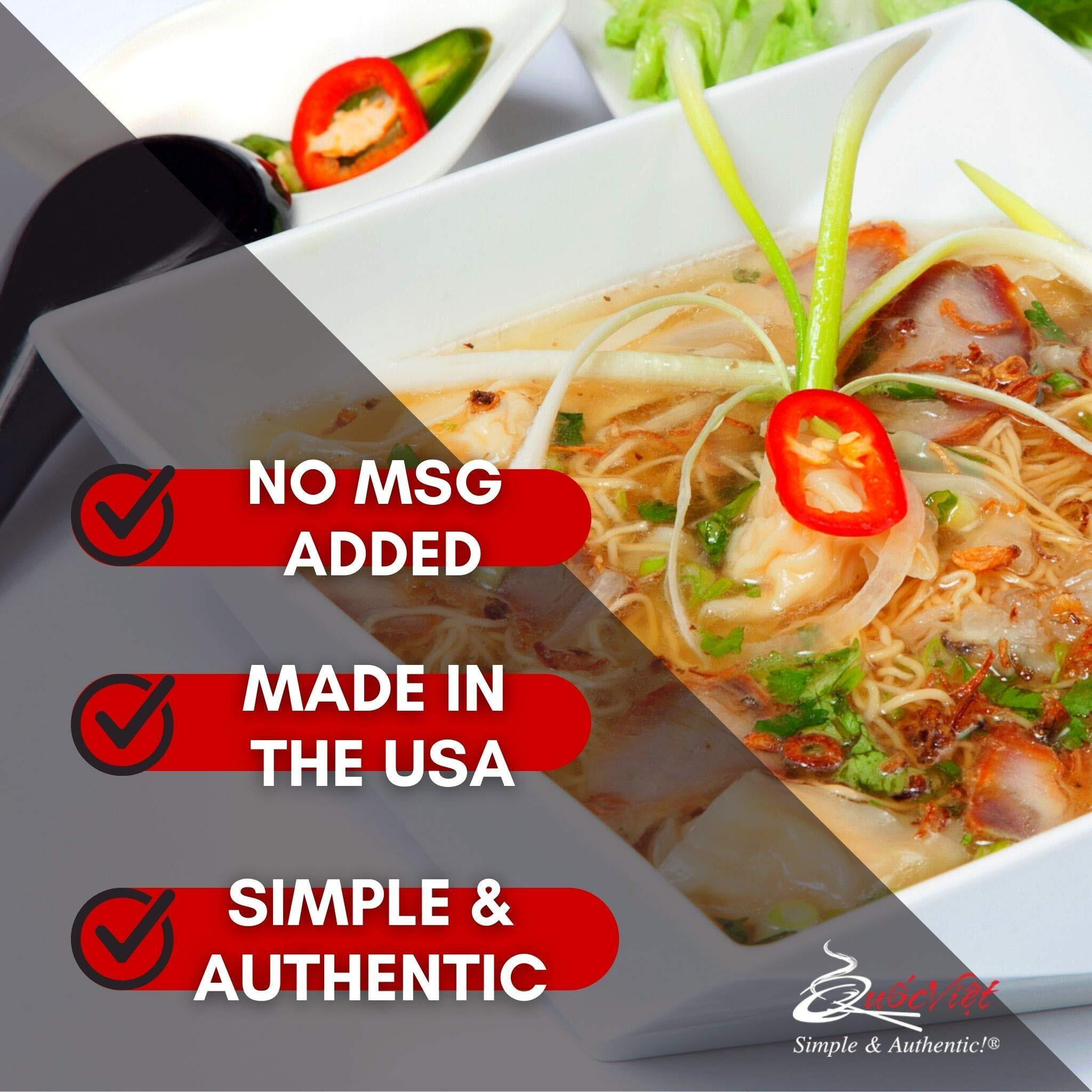Quoc Viet Foods - Wonton Soup Base 10Oz Cot Sup Hoanh Thanh Brand