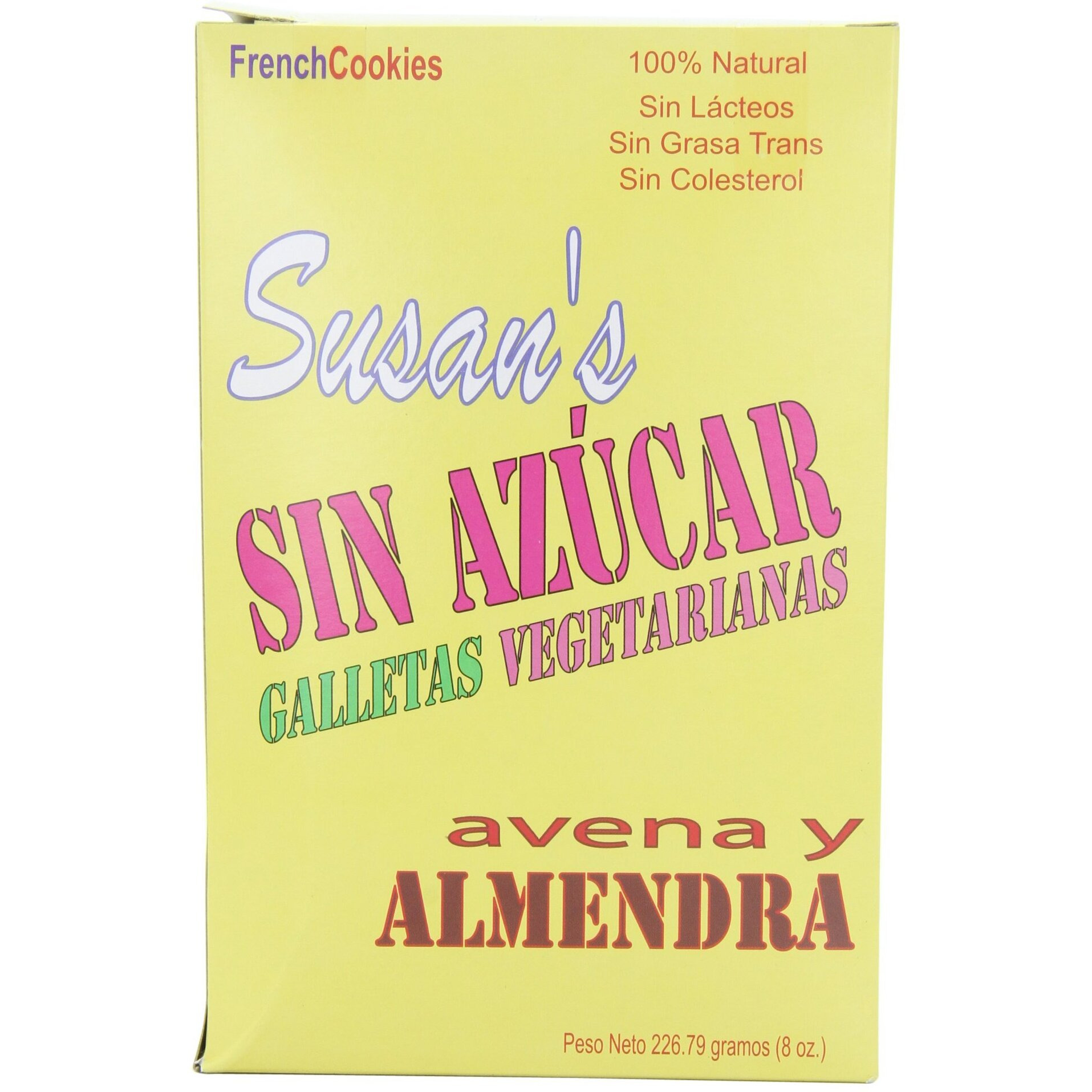 St Amour Susan's Sugar Free Cookie, Almond, 8 Ounce