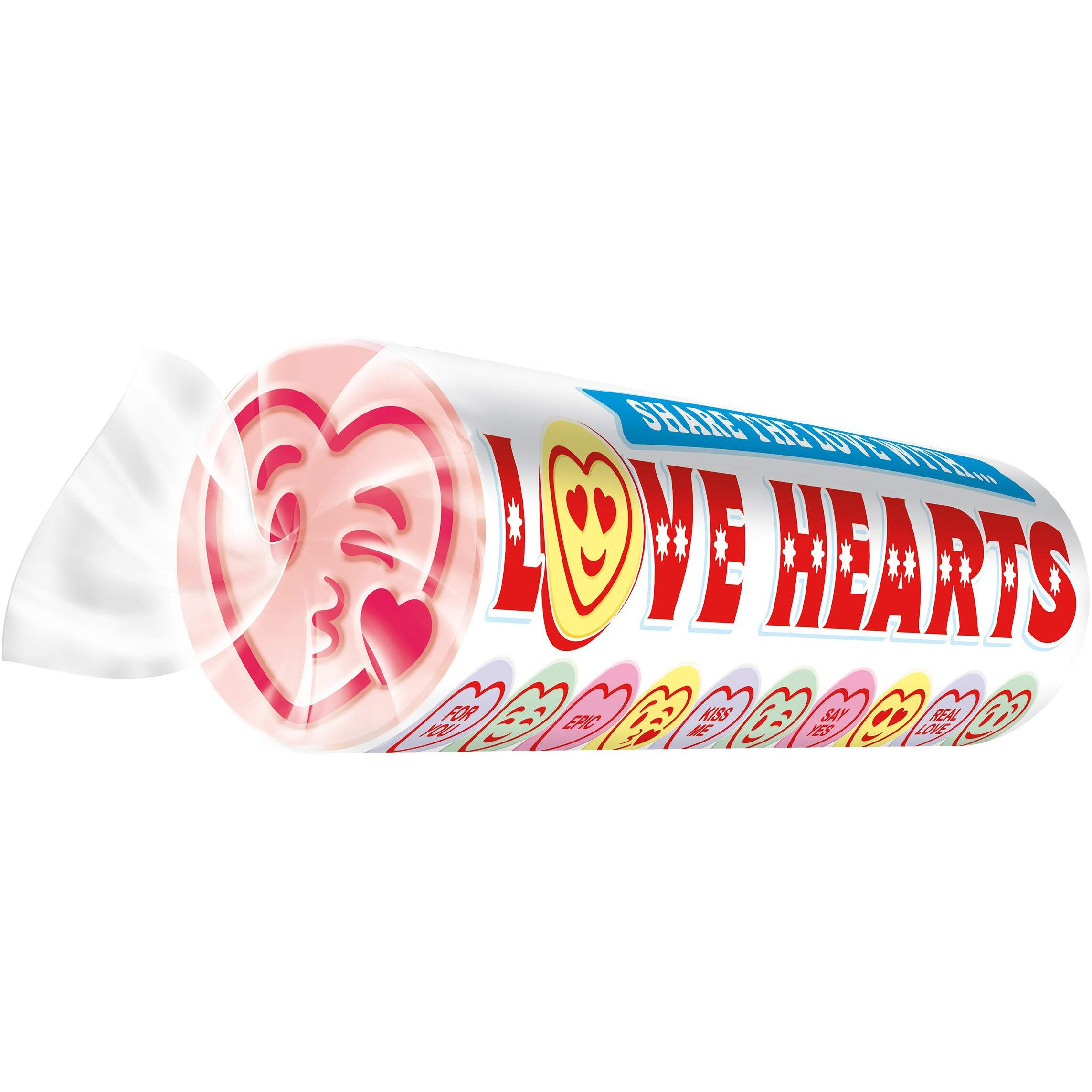 Swizzels Matlow Giant Love Hearts 39 G (Pack Of 24)