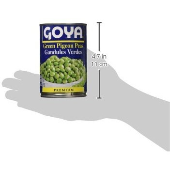 Goya Green Pigeon Peas-15 Ounce, 6 Count