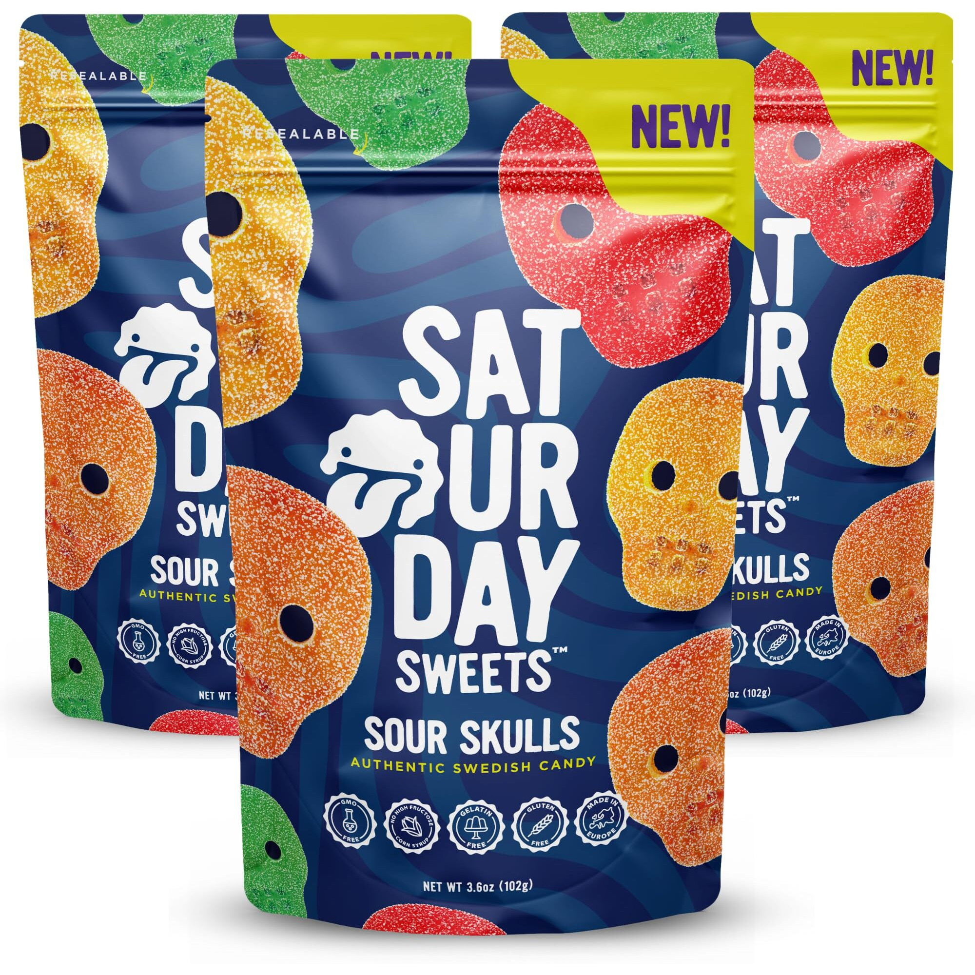 Saturday Sweets (Sour Skulls)