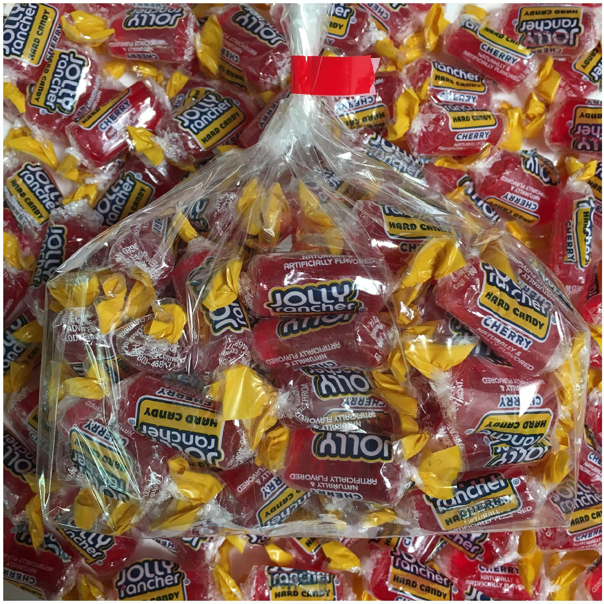 Individually Wrapped Cherry Jolly Rancher Hard Candy 1Lb