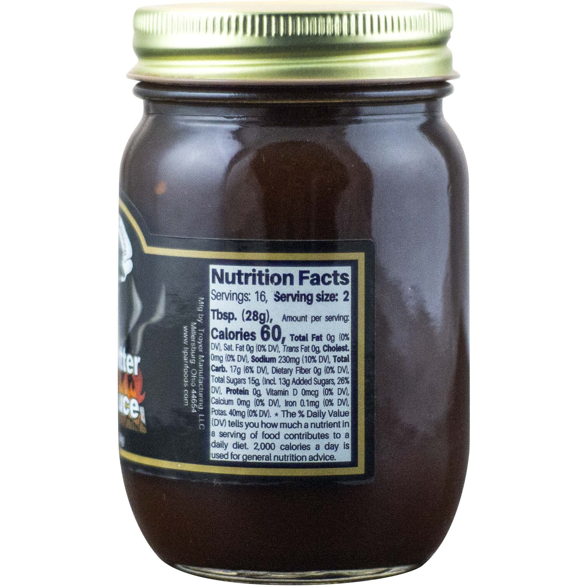 Amish Wedding Apple Butter Bbq Sauce 15 Ounces (Pack Of 2)