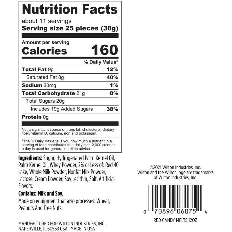 Wilton Craft Supplies, Red