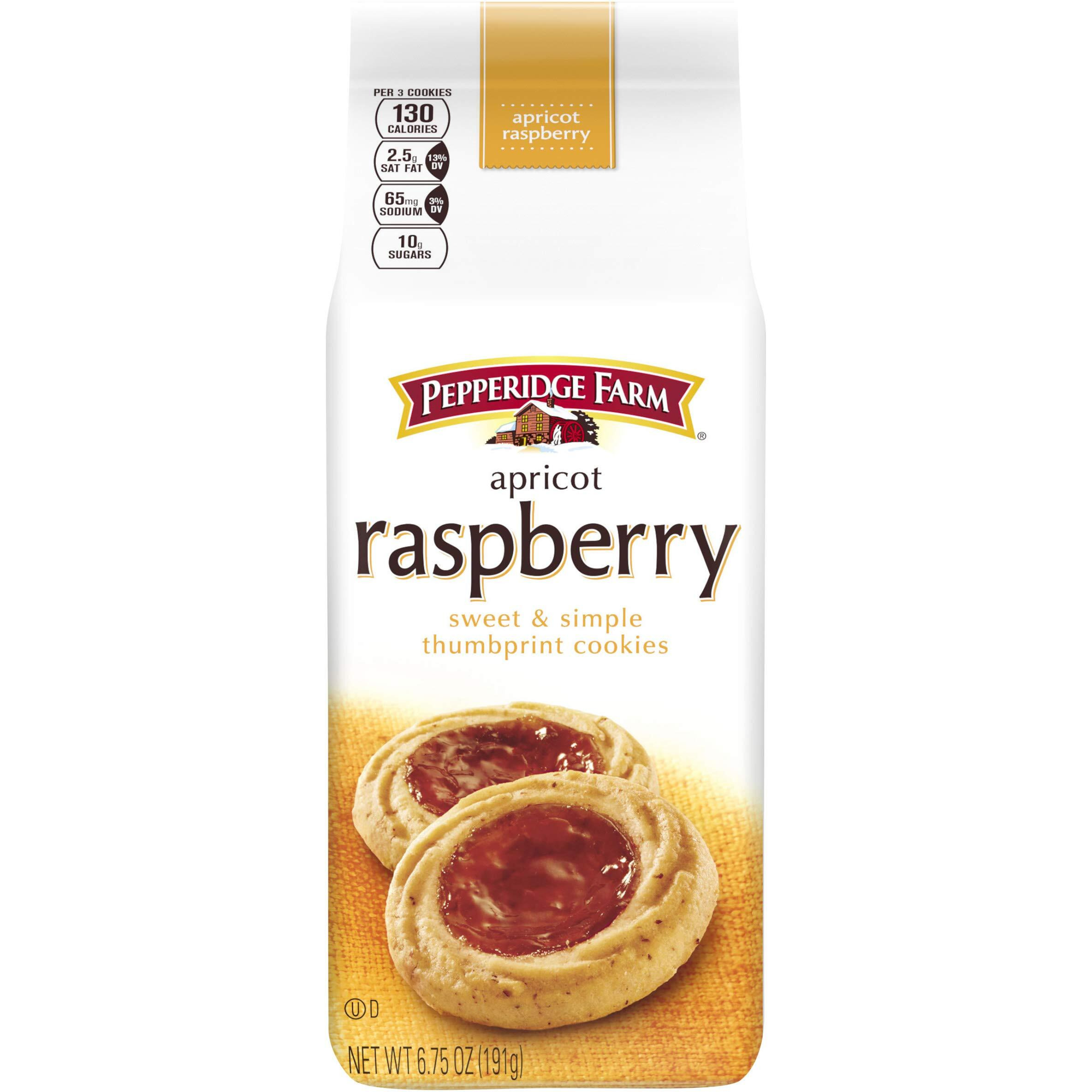 Pepperidge Farm, Apricot Raspberry Cookies, 6.75Oz Bag (Pack Of 4)