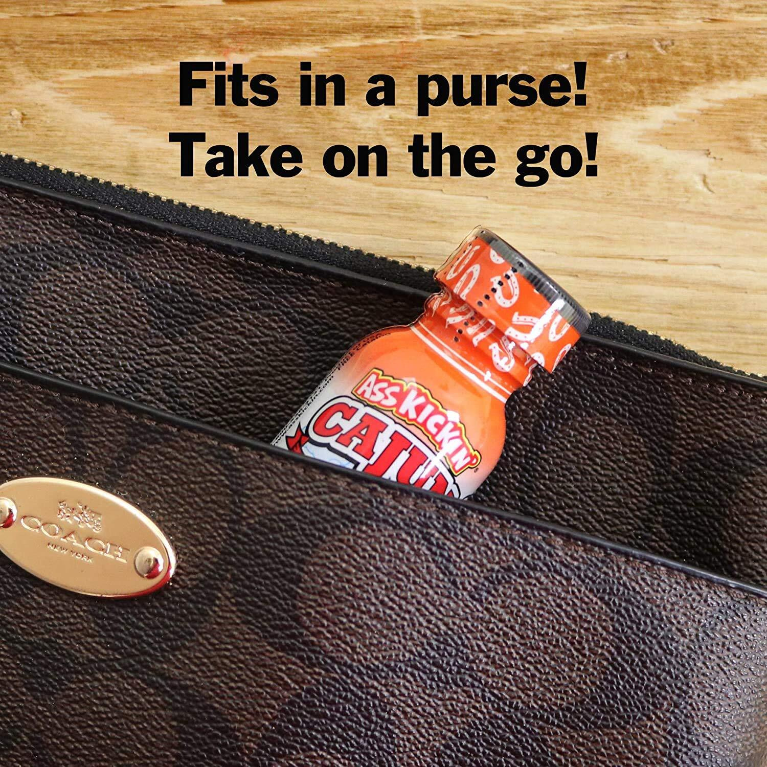 Ass Kickin' Premium Hot Sauce Travel Size Mini Bottles - 8 Pack Gift Set With .75 Oz Bottles - Perfect Christmas Gifts For Hot Sauce Fans