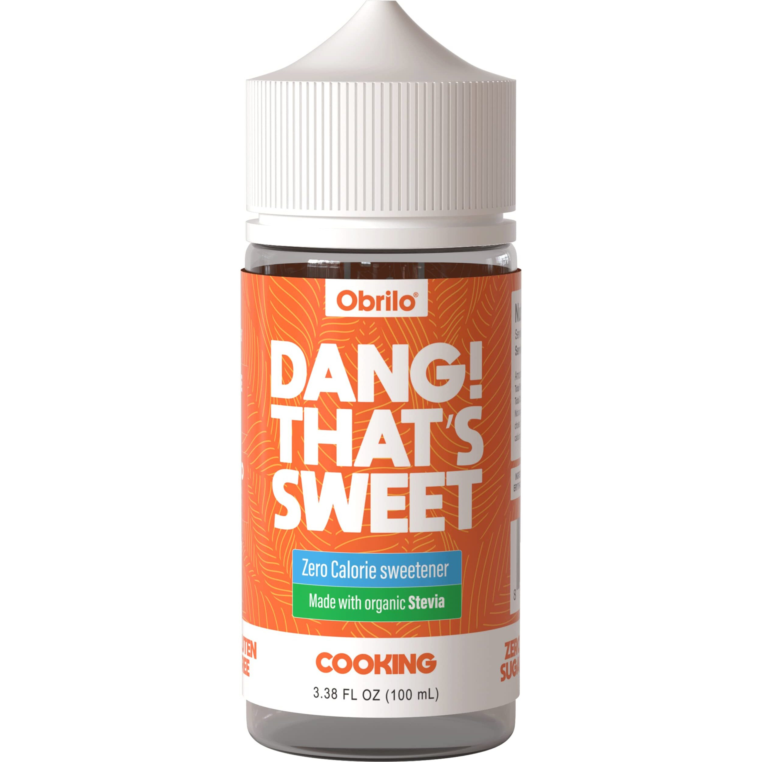 Zero-Calorie Sweetener Drops W/Organic Stevia - Sugar-Free, Keto & Diabetic Friendly, Non-Gmo, Liquid Sugar Substitute - 100Ml (Cooking)