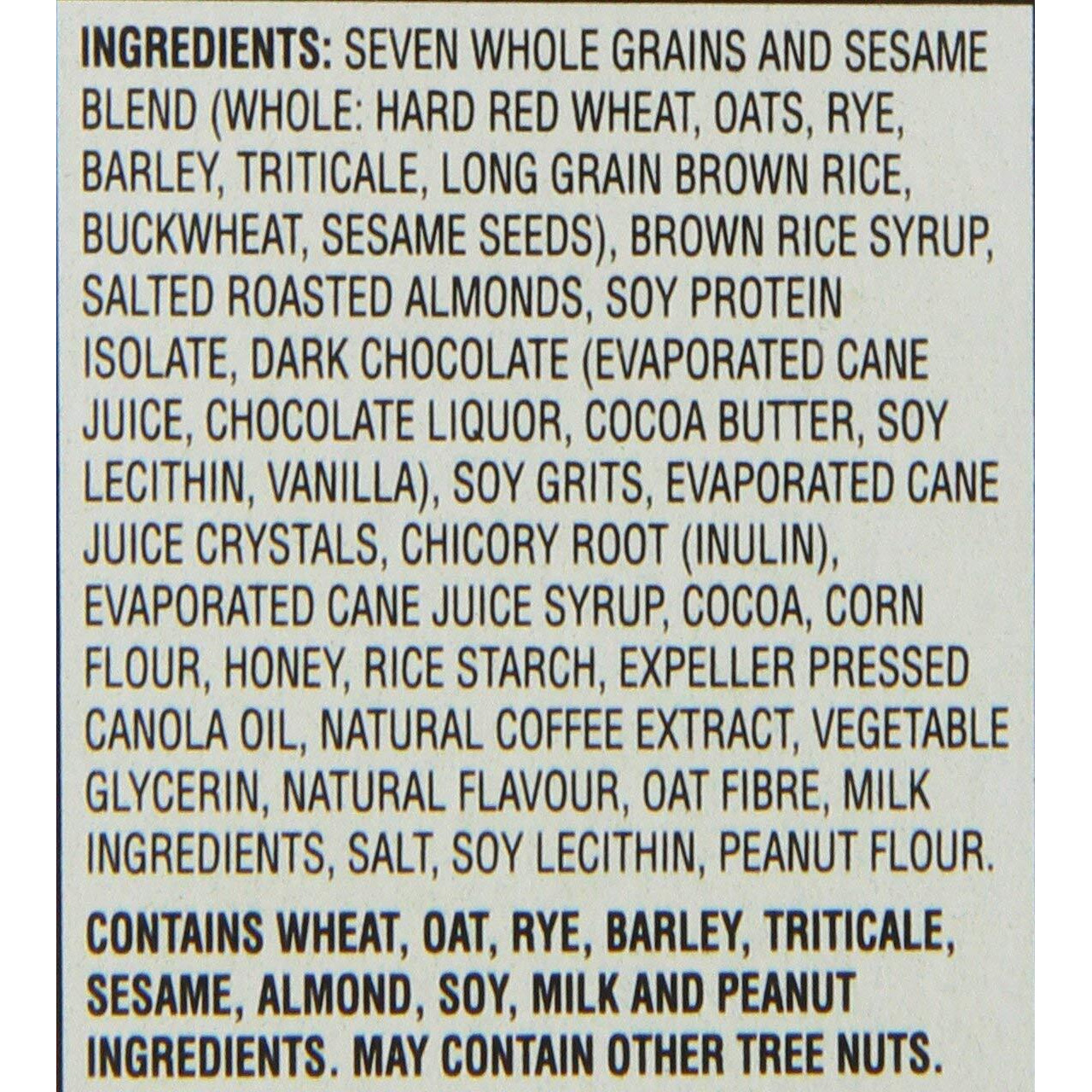 Kashi, Chewy Granola, Dark Mocha Almond Snack Bars, 175G/6.17Oz., 5Ct, {Imported From Canada}