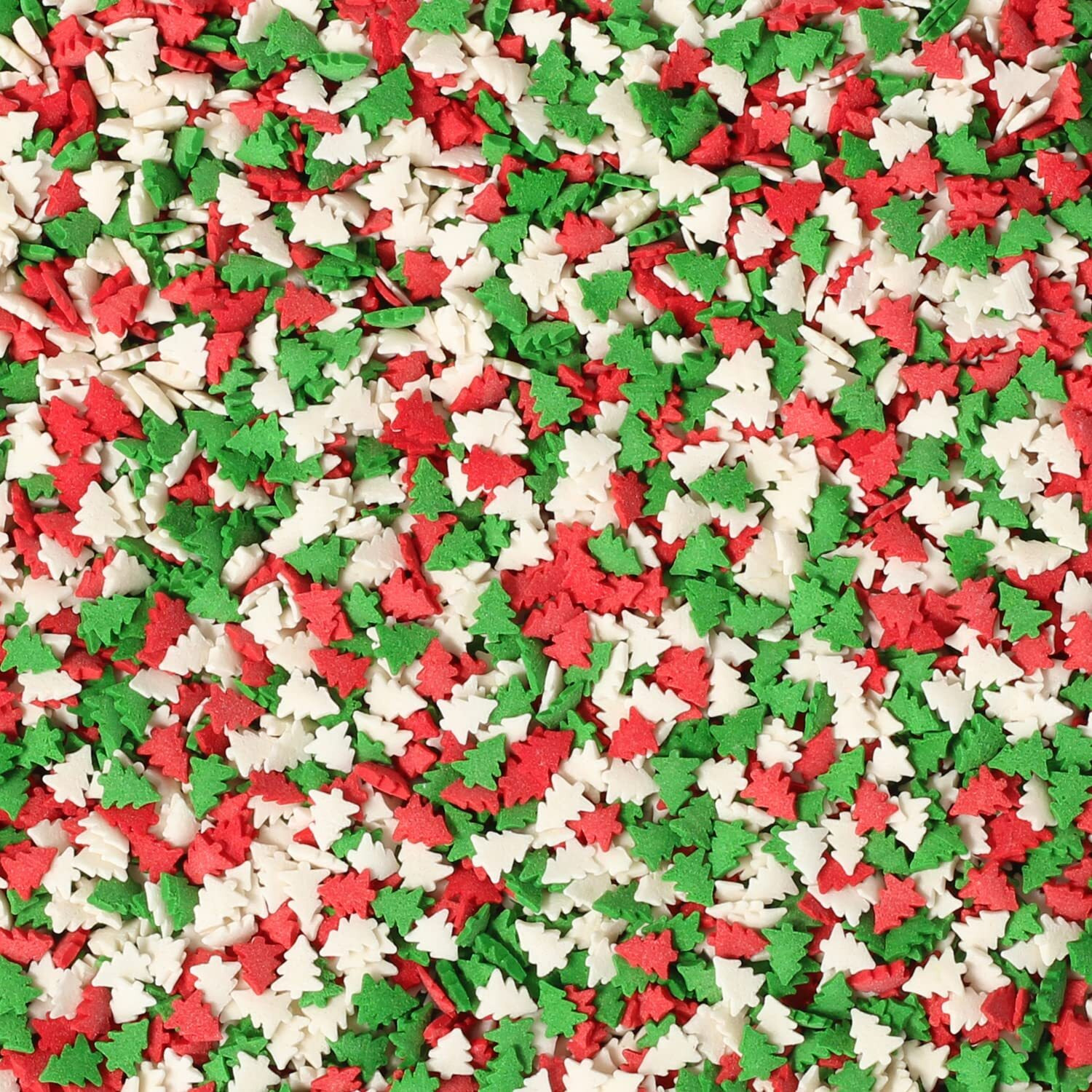 Christmas Tree Sprinkles - 1.2 Pounds - Bulk Red And Green Confetti Sprinkles - Holiday Sprinkles For Cookie Decorating - Christmas Jimmies For Gingerbread Cookies, Baking, Cupcakes