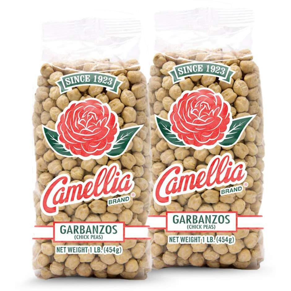 Camellia Brand Dried Garbanzo Beans (Chickpeas), 1 Pound (Pack Of 2)