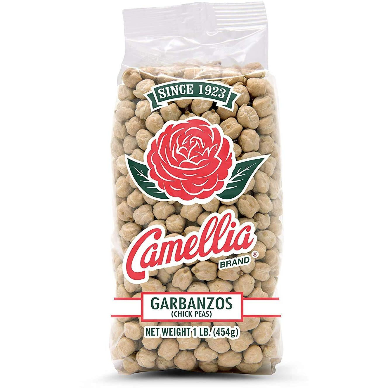 Camellia Brand Dried Garbanzo Beans (Chickpeas), 1 Pound (Pack Of 2)