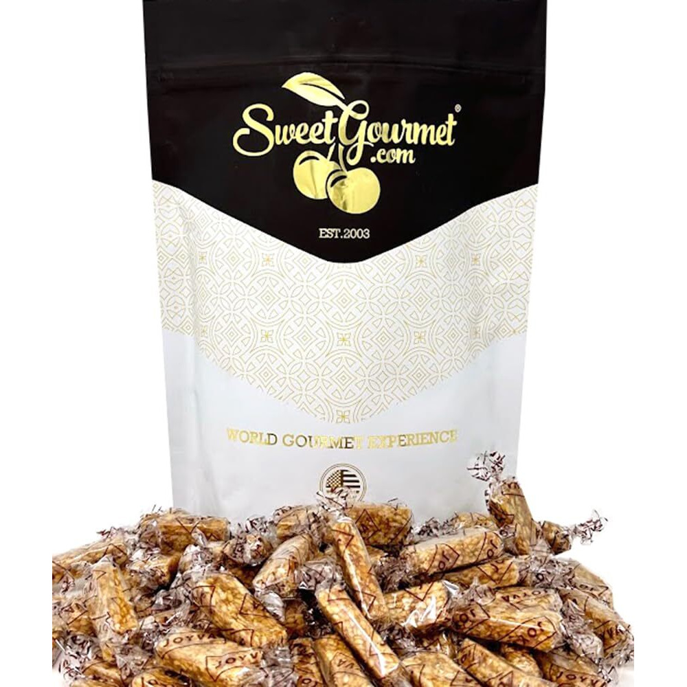 Sweetgourmet Sesame Honey Crunch | All Natural Candy | 1 Pound