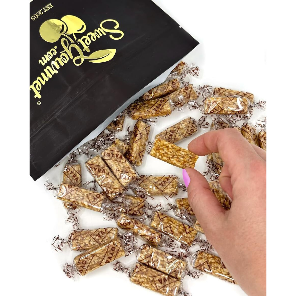 Sweetgourmet Sesame Honey Crunch | All Natural Candy | 1 Pound