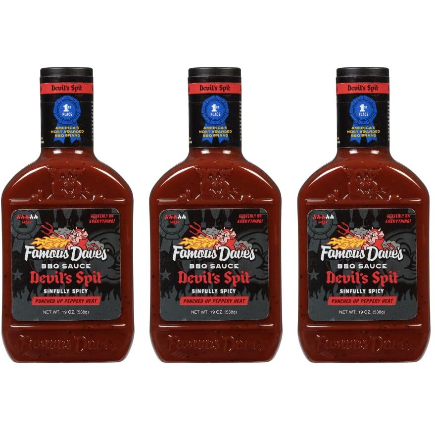 Famous Dave's - 3 Pck, Devil's Spit Bbq Sauce (57 Oz.)