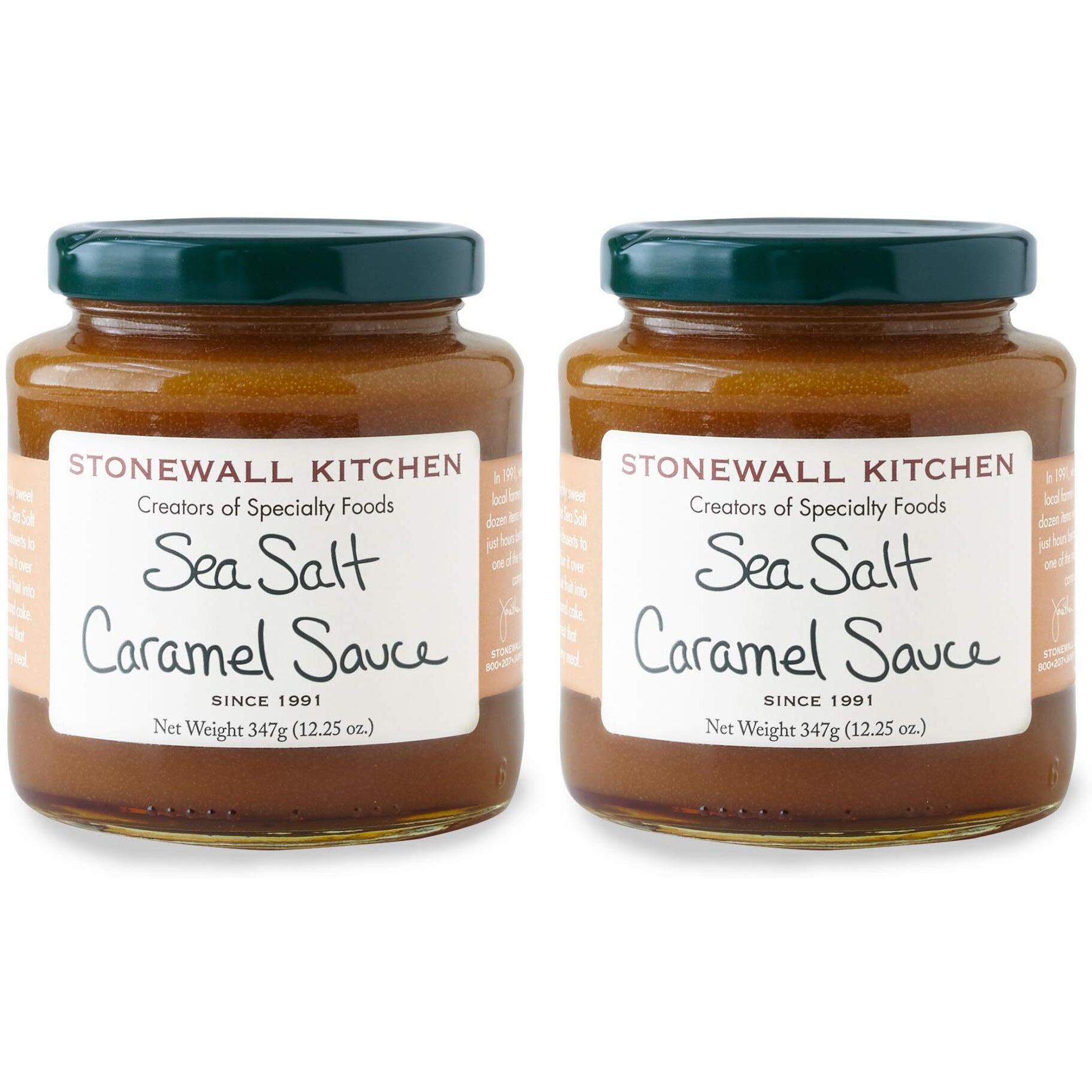 Stonewall Kitchen Sea Salt Caramel Sauce, 12.25 Ounce (Pack Of 2)