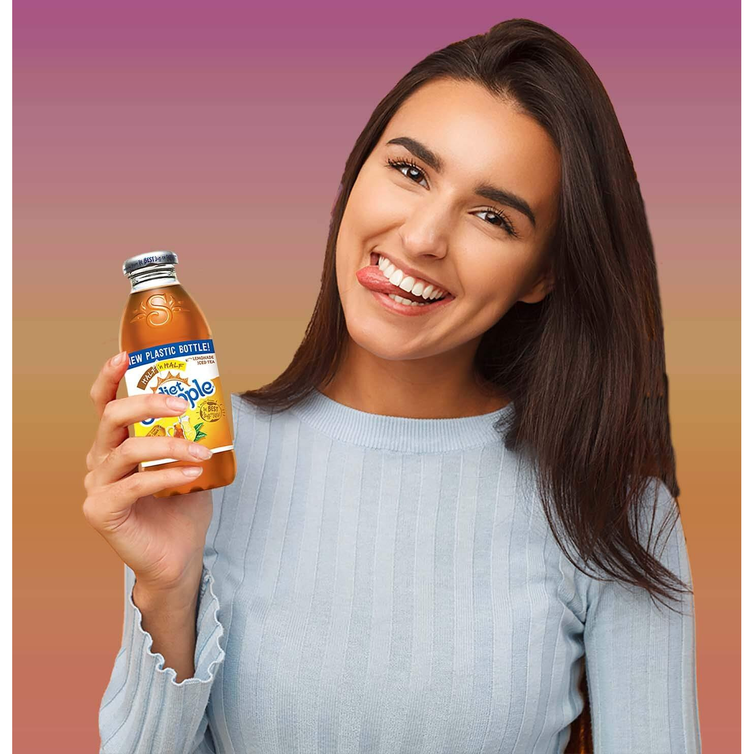 Diet Snapple - Diet Half N' Half - 16 Oz (9 Plastic Bottles)