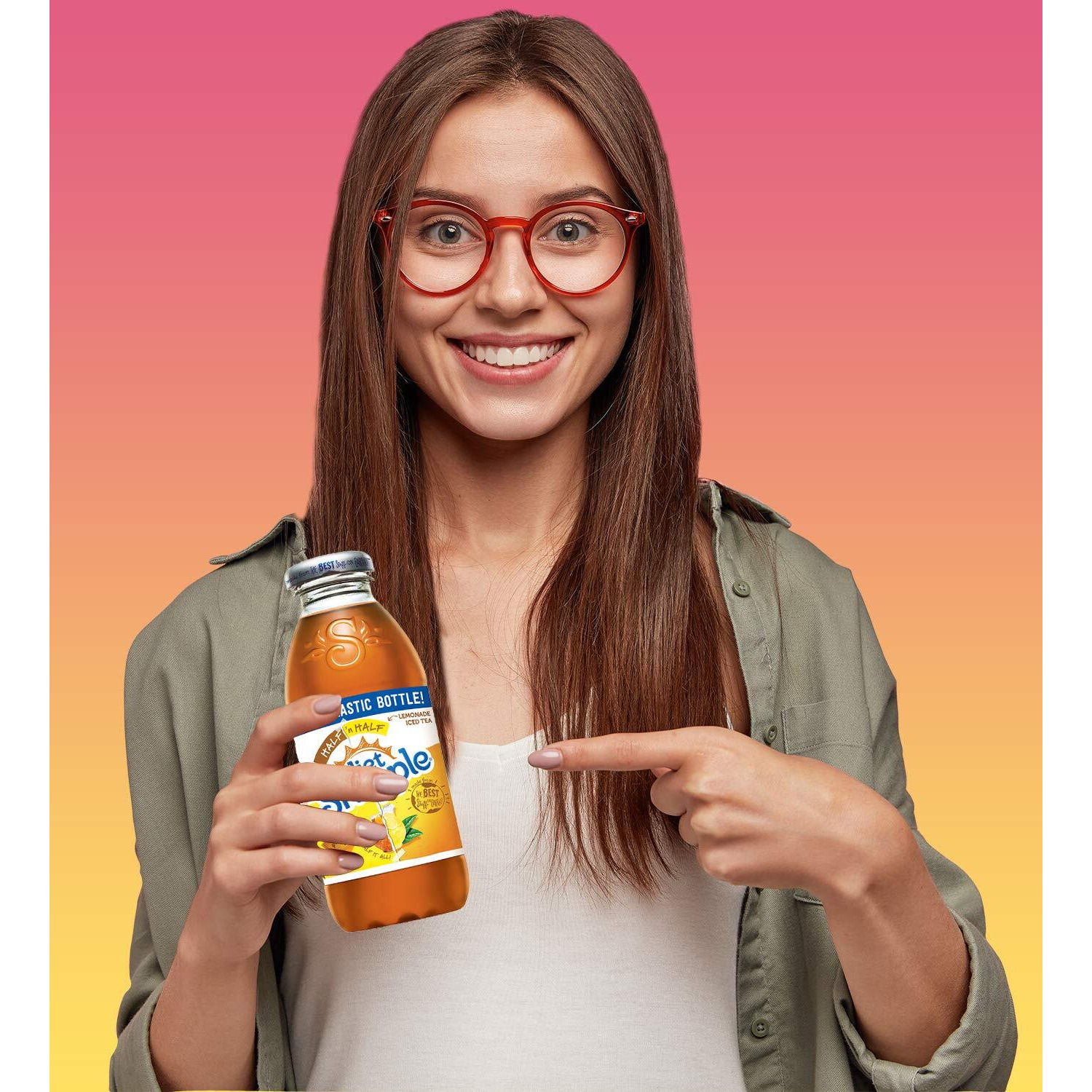 Diet Snapple - Diet Half N' Half - 16 Oz (9 Plastic Bottles)